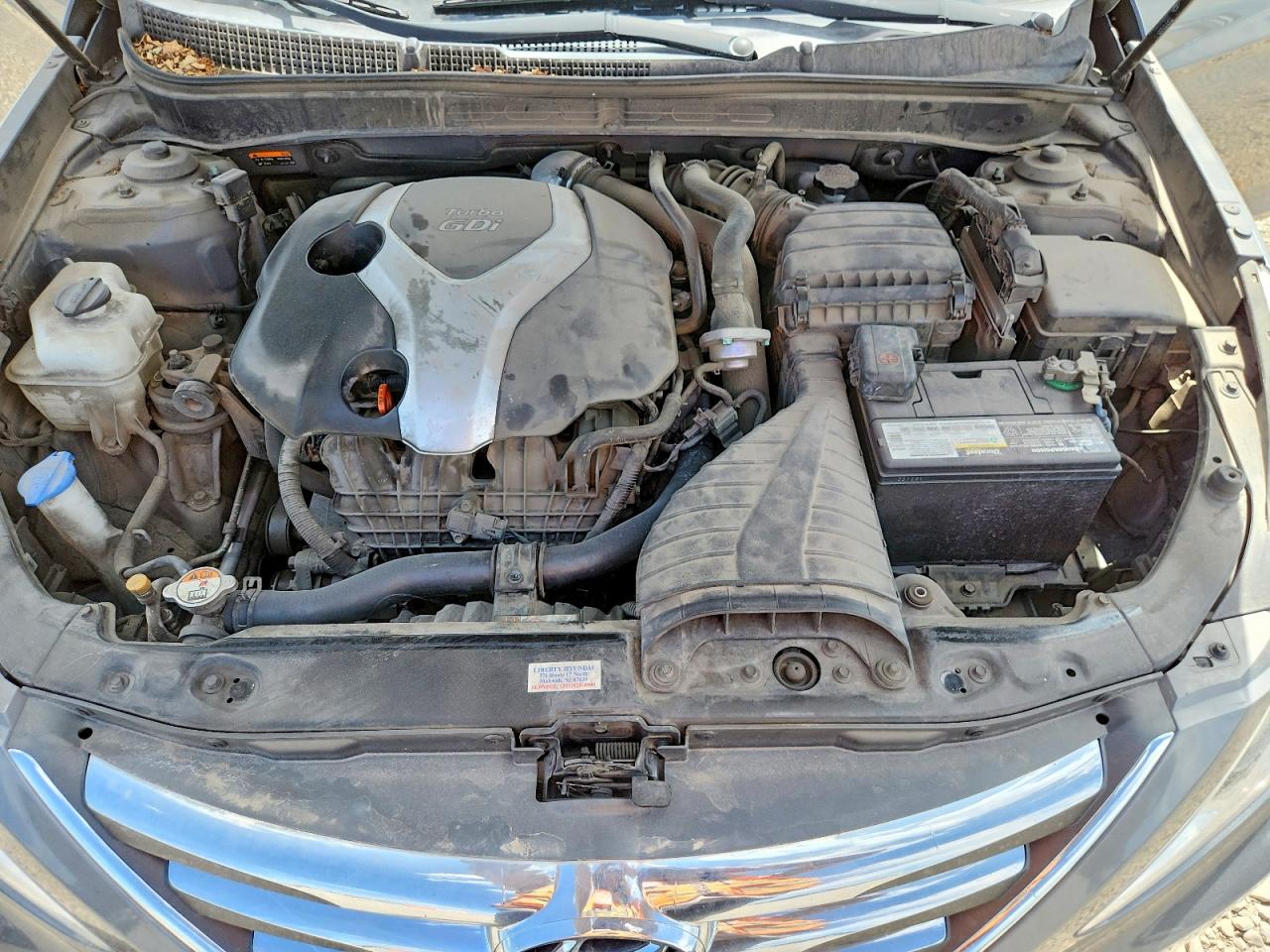 2014 Hyundai Sonata Se 2.0t Серый vin: 5NPEC4AB0EH930043