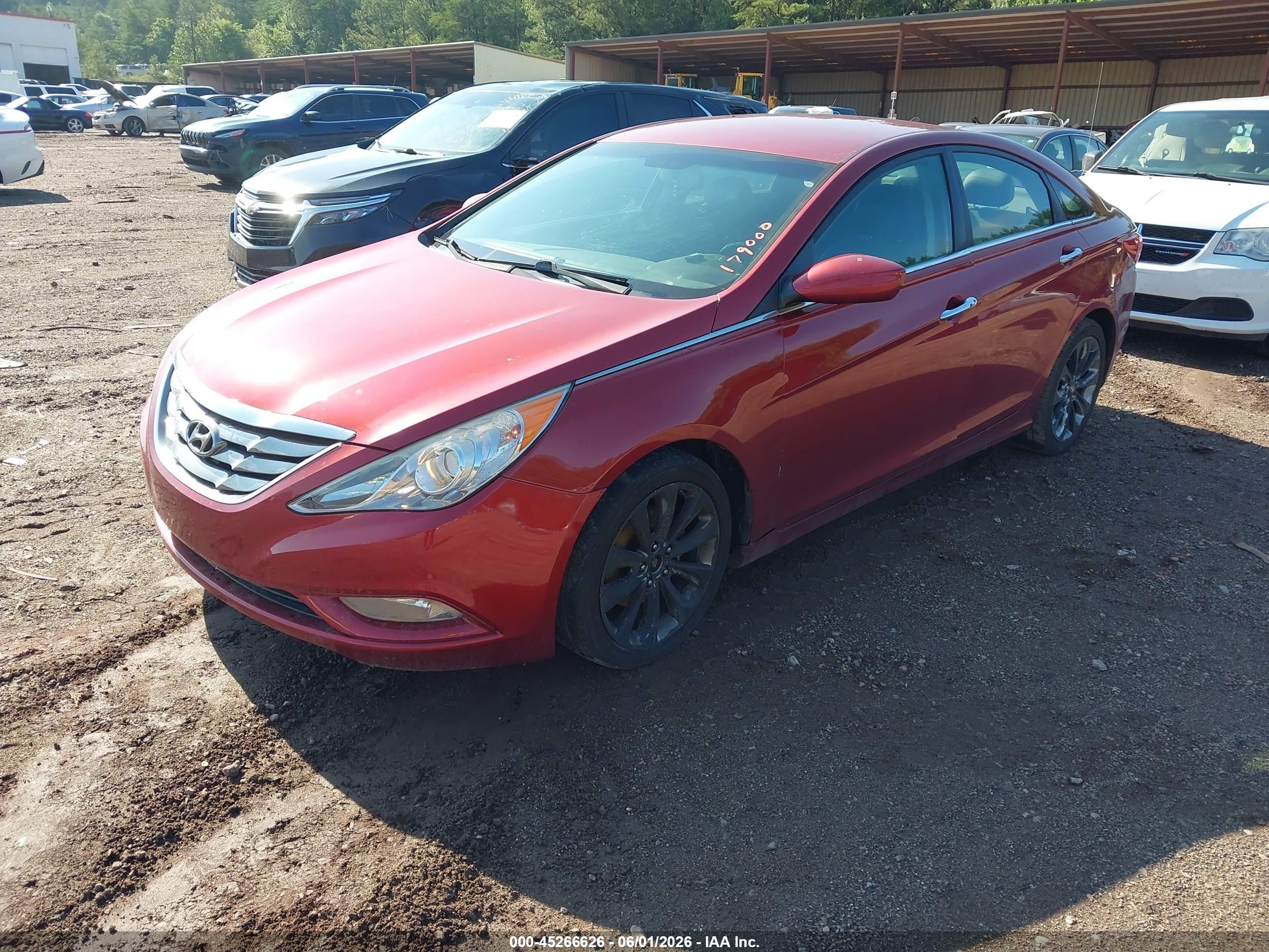 2011 Hyundai Sonata Se 2.0t Red vin: 5NPEC4AB1BH179000