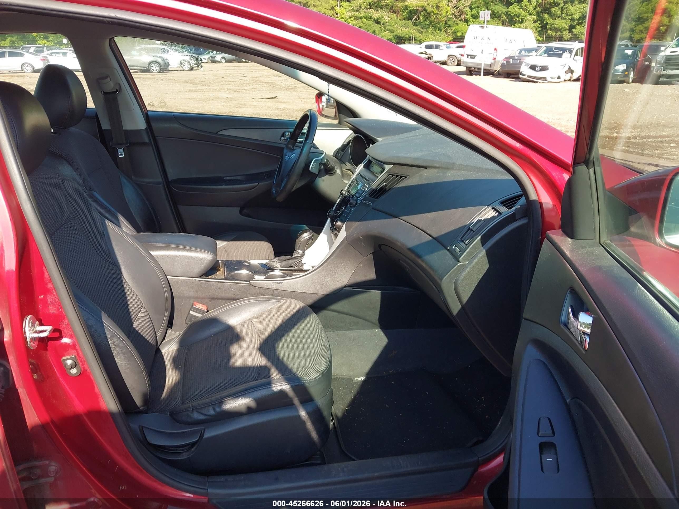 2011 Hyundai Sonata Se 2.0t Red vin: 5NPEC4AB1BH179000
