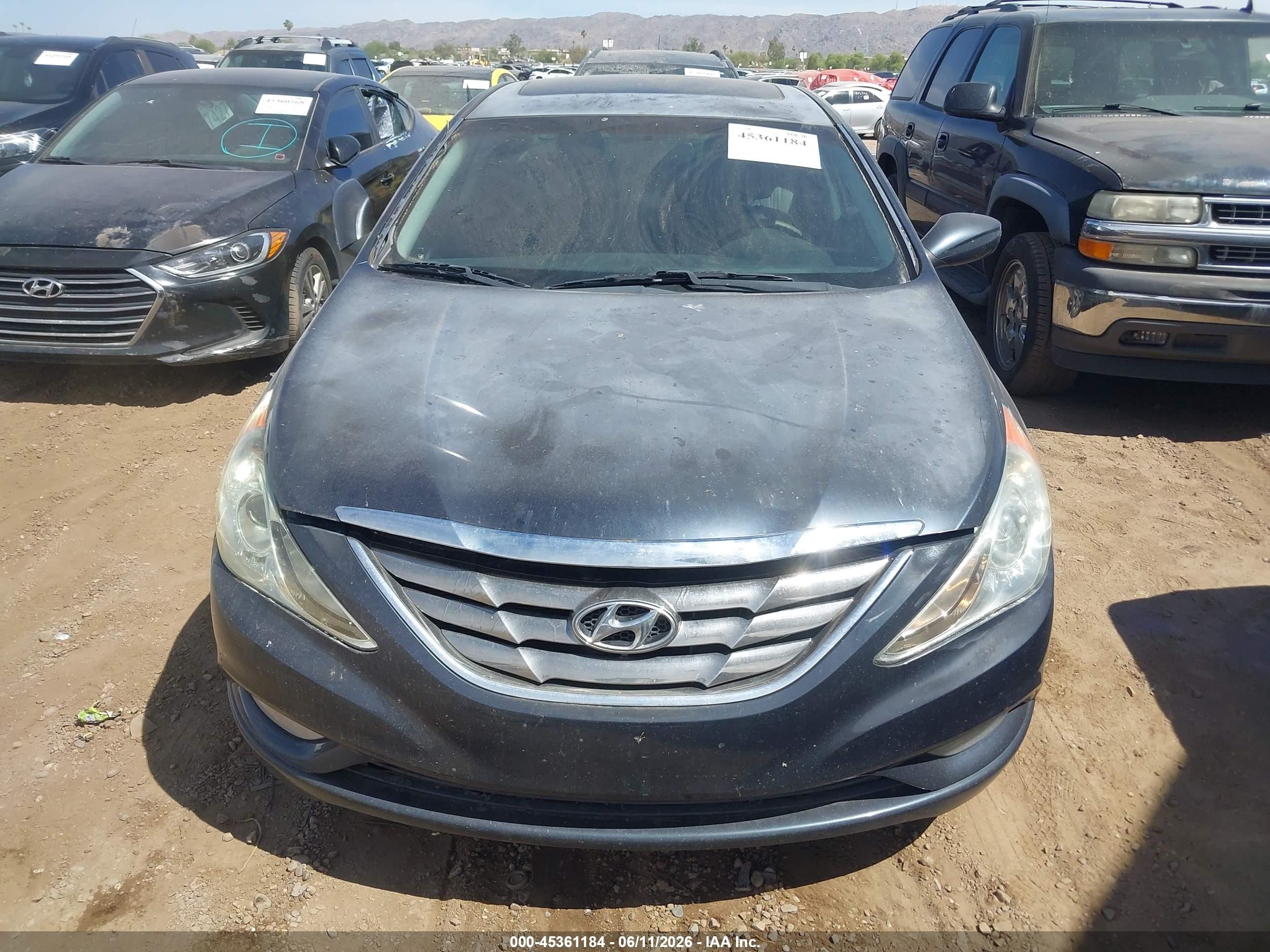2011 Hyundai Sonata Se 2.0t Blue vin: 5NPEC4AB1BH219446