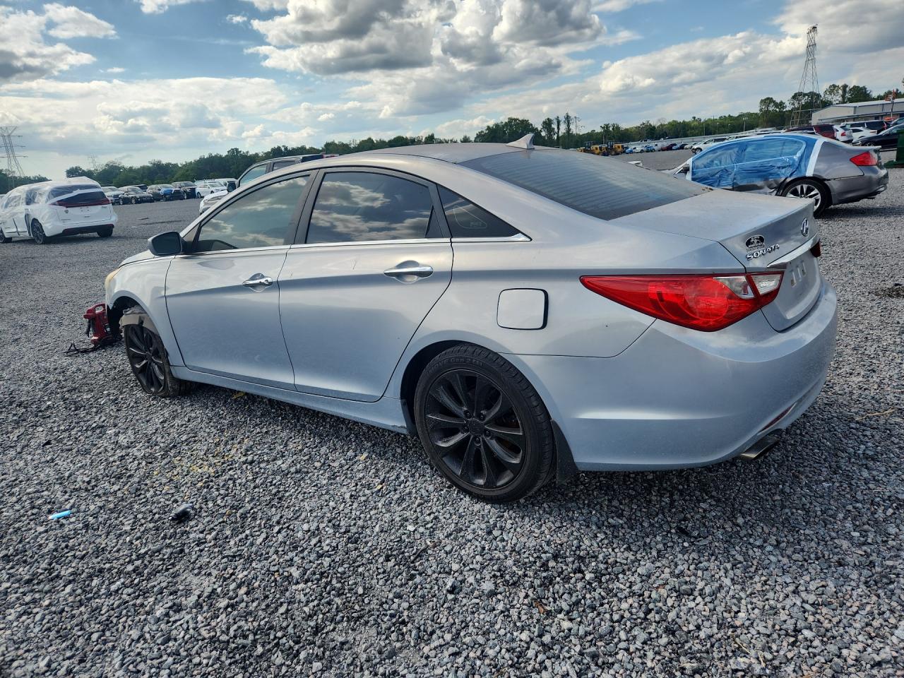 2011 Hyundai Sonata Se 2.0t Синий vin: 5NPEC4AB1BH247327