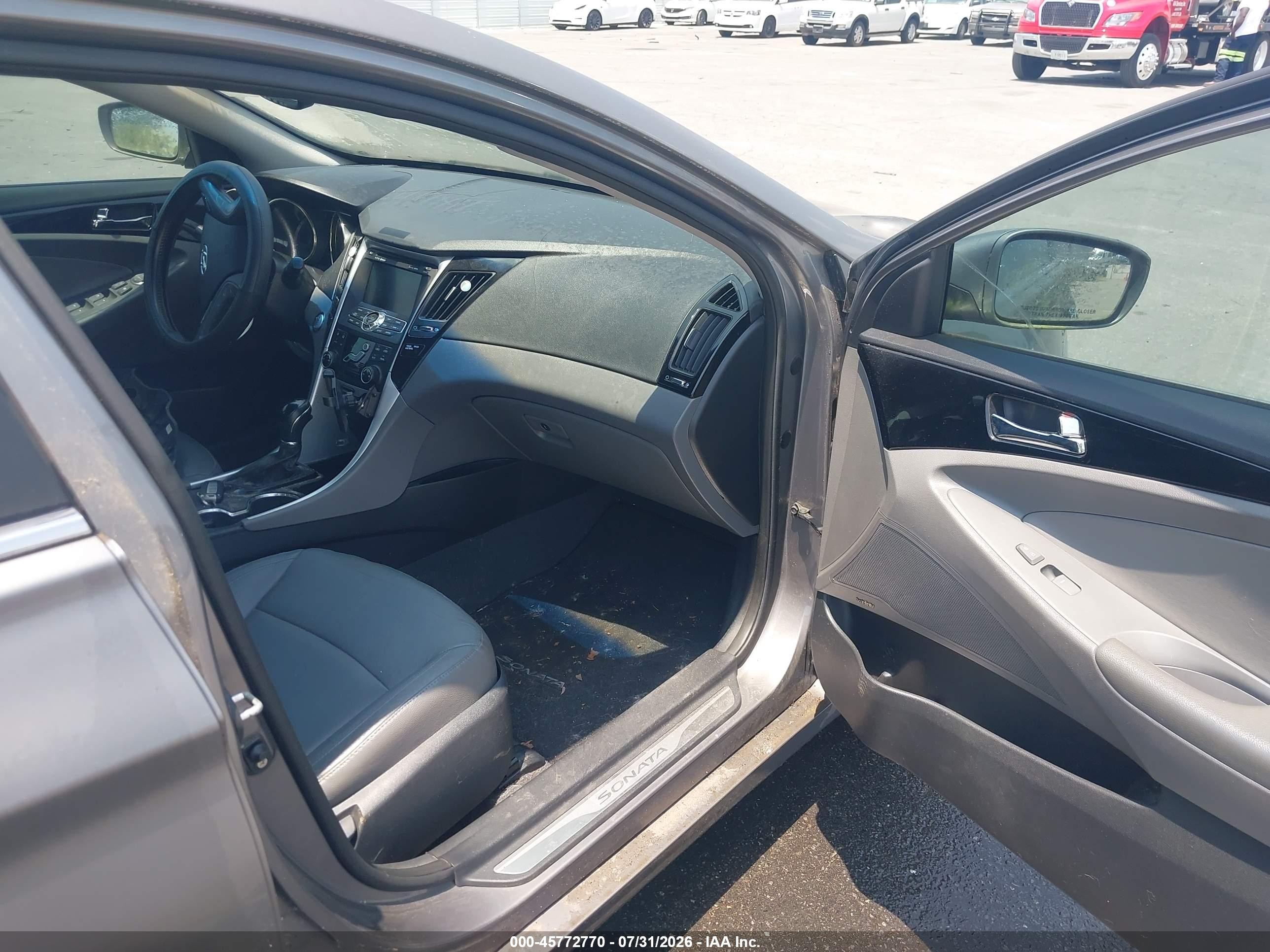 2011 Hyundai Sonata Limited 2.0t Серый vin: 5NPEC4AB1BH303394
