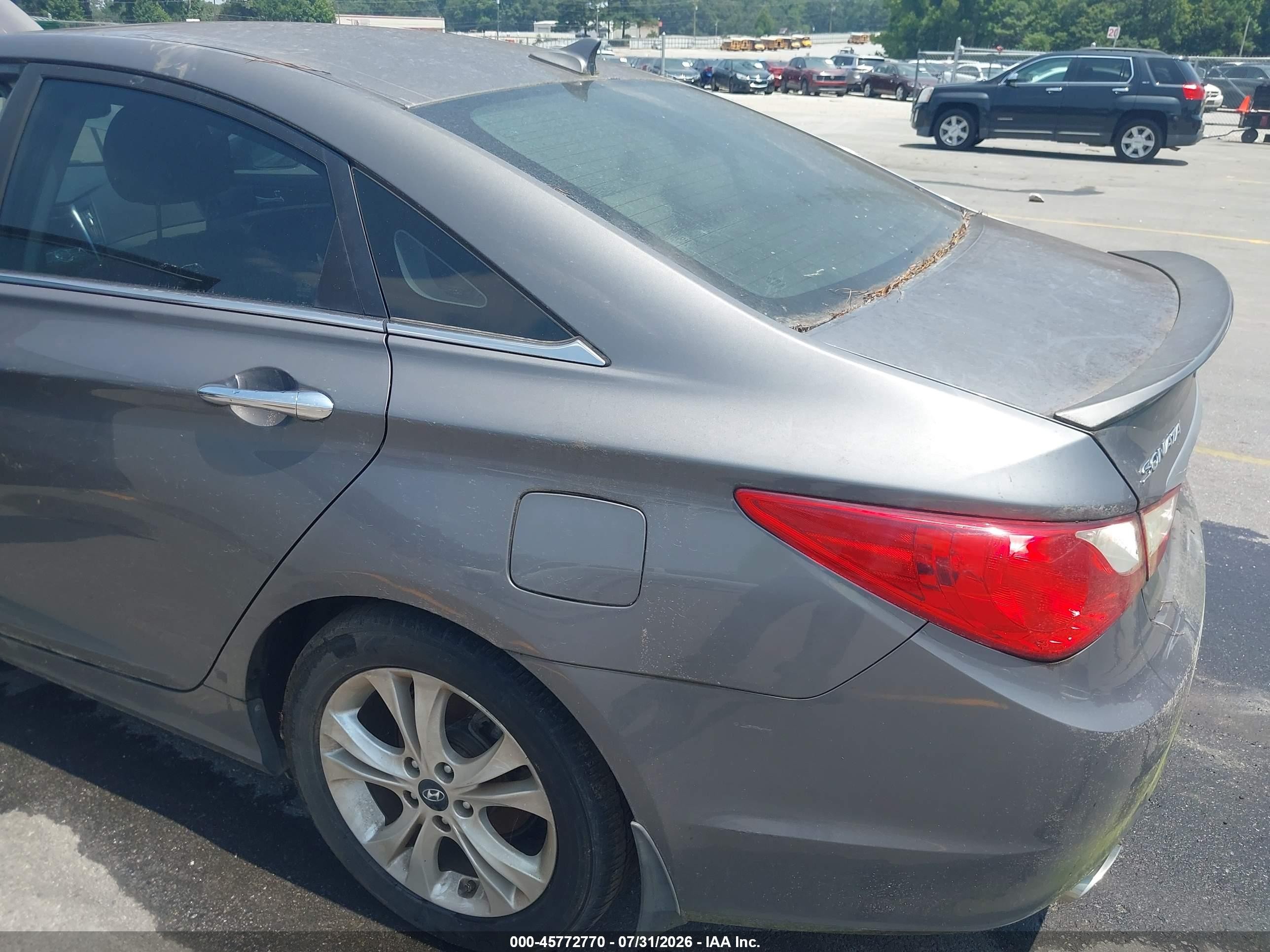 2011 Hyundai Sonata Limited 2.0t Серый vin: 5NPEC4AB1BH303394