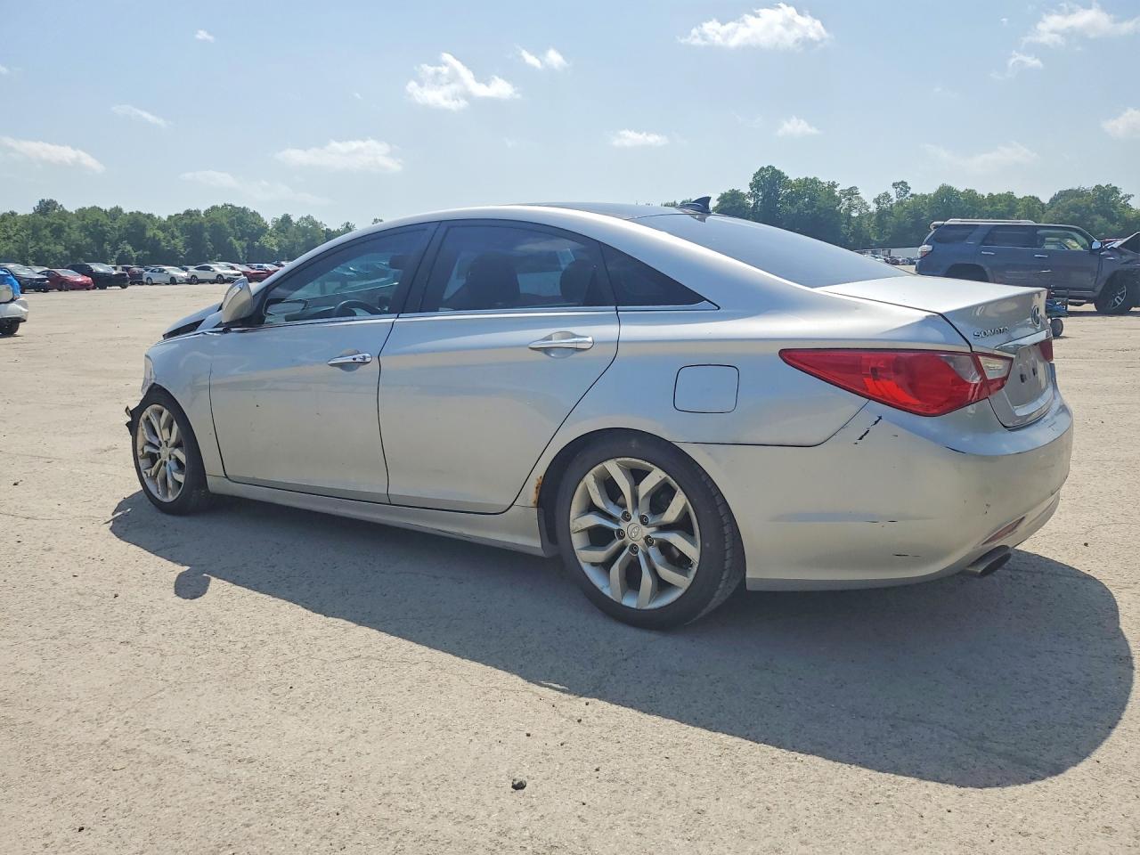 2012 Hyundai Sonata Limited 2.0t Silver vin: 5NPEC4AB1CH327504