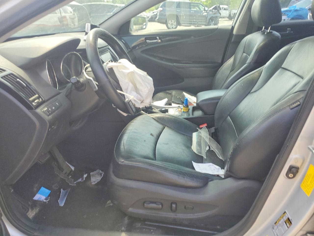 2012 Hyundai Sonata Limited 2.0t Silver vin: 5NPEC4AB1CH327504