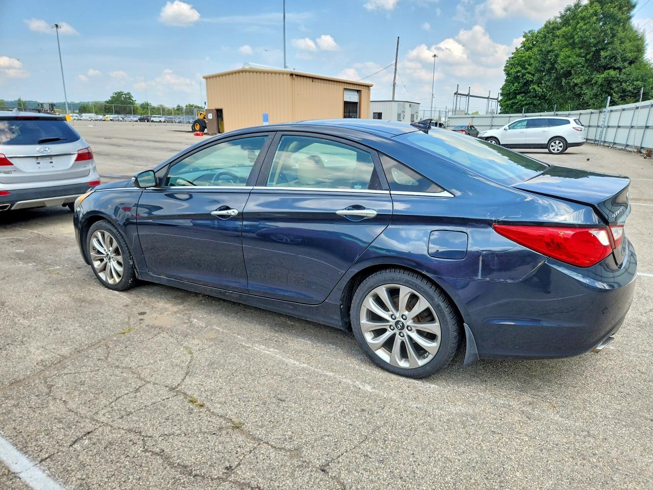 2012 Hyundai Sonata Limited 2.0t Синий vin: 5NPEC4AB1CH466080