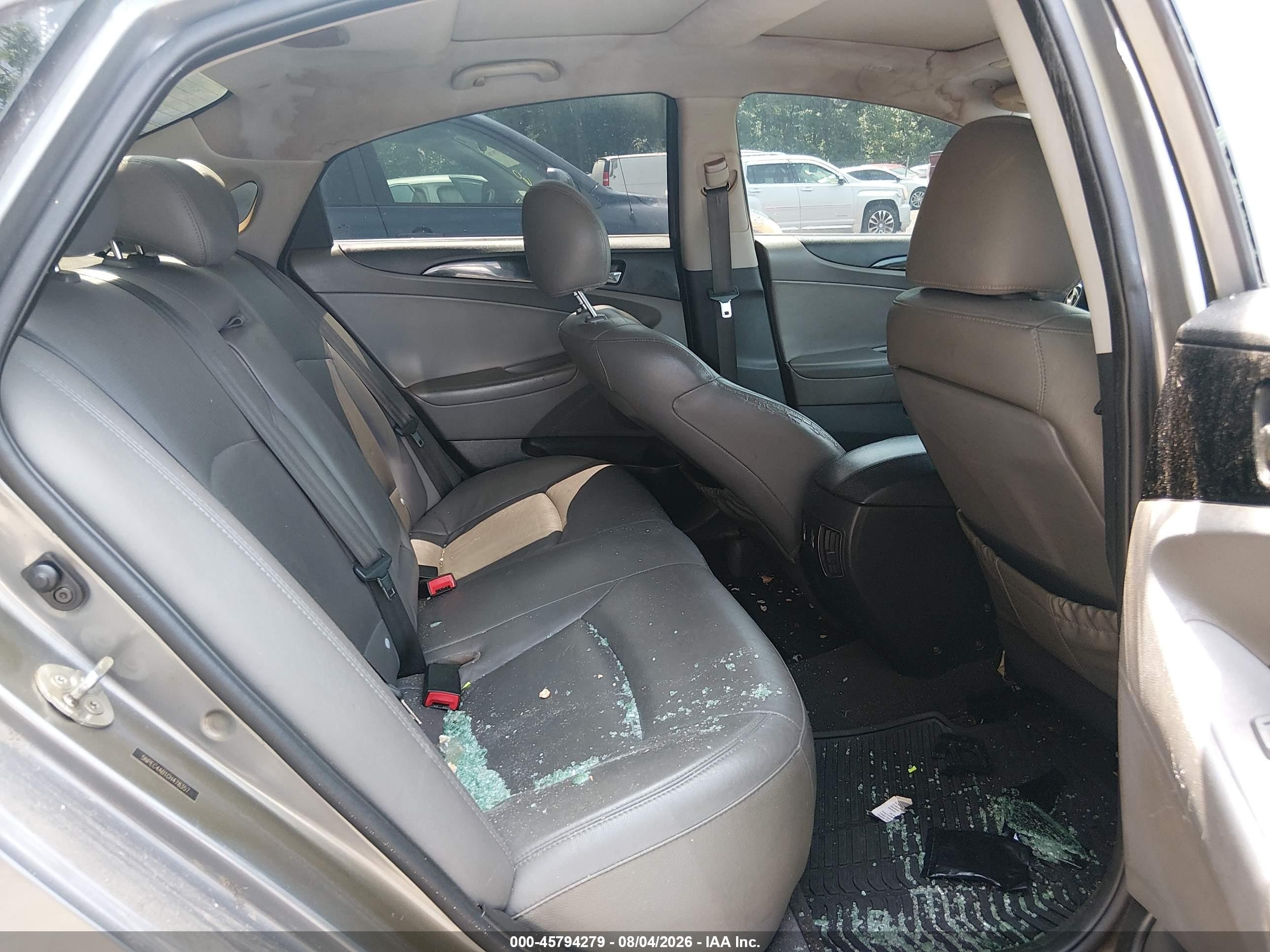 2012 Hyundai Sonata Limited 2.0t Серый vin: 5NPEC4AB1CH478357