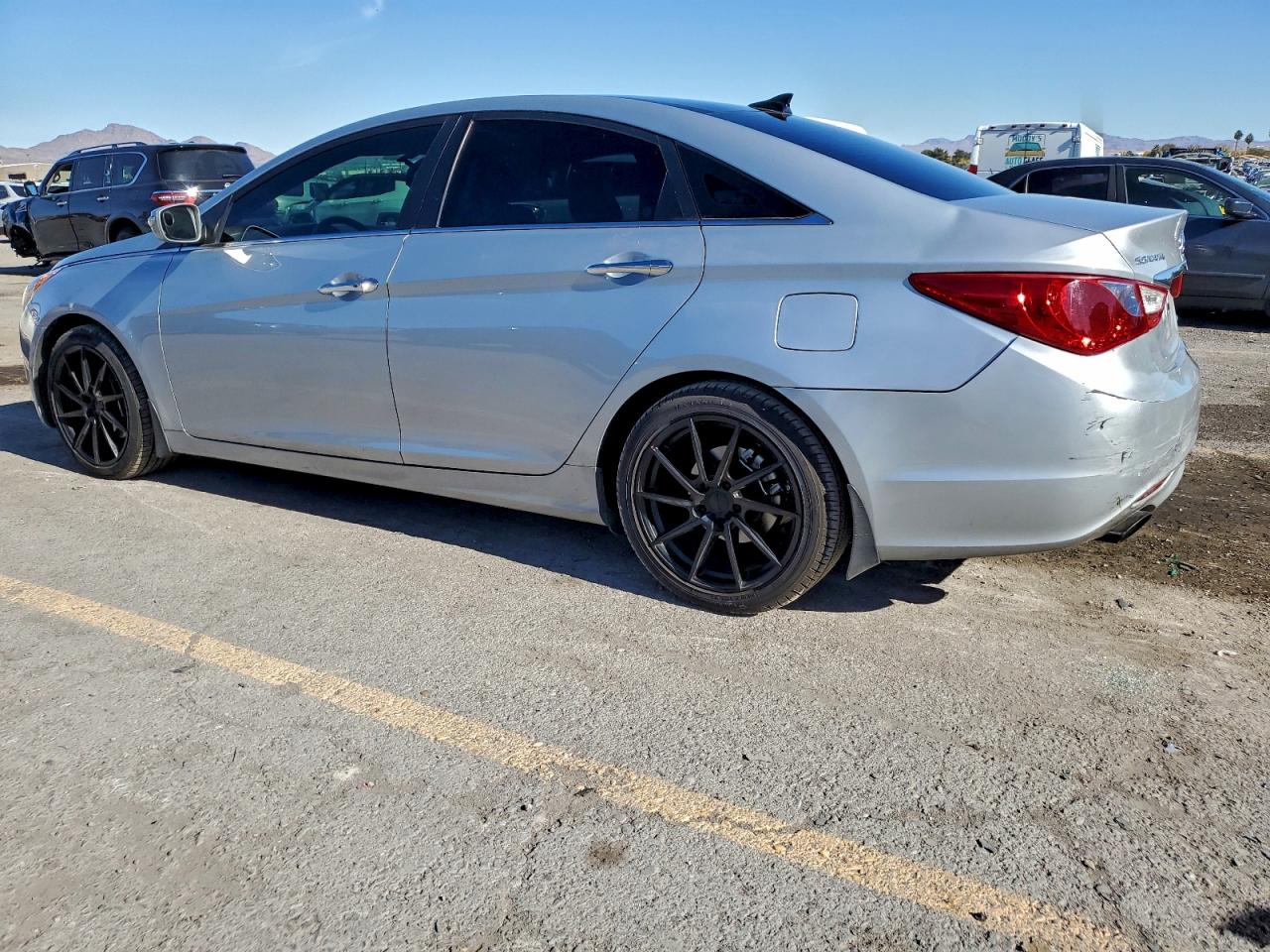 2013 Hyundai Sonata Limited 2.0t Silver vin: 5NPEC4AB1DH582218