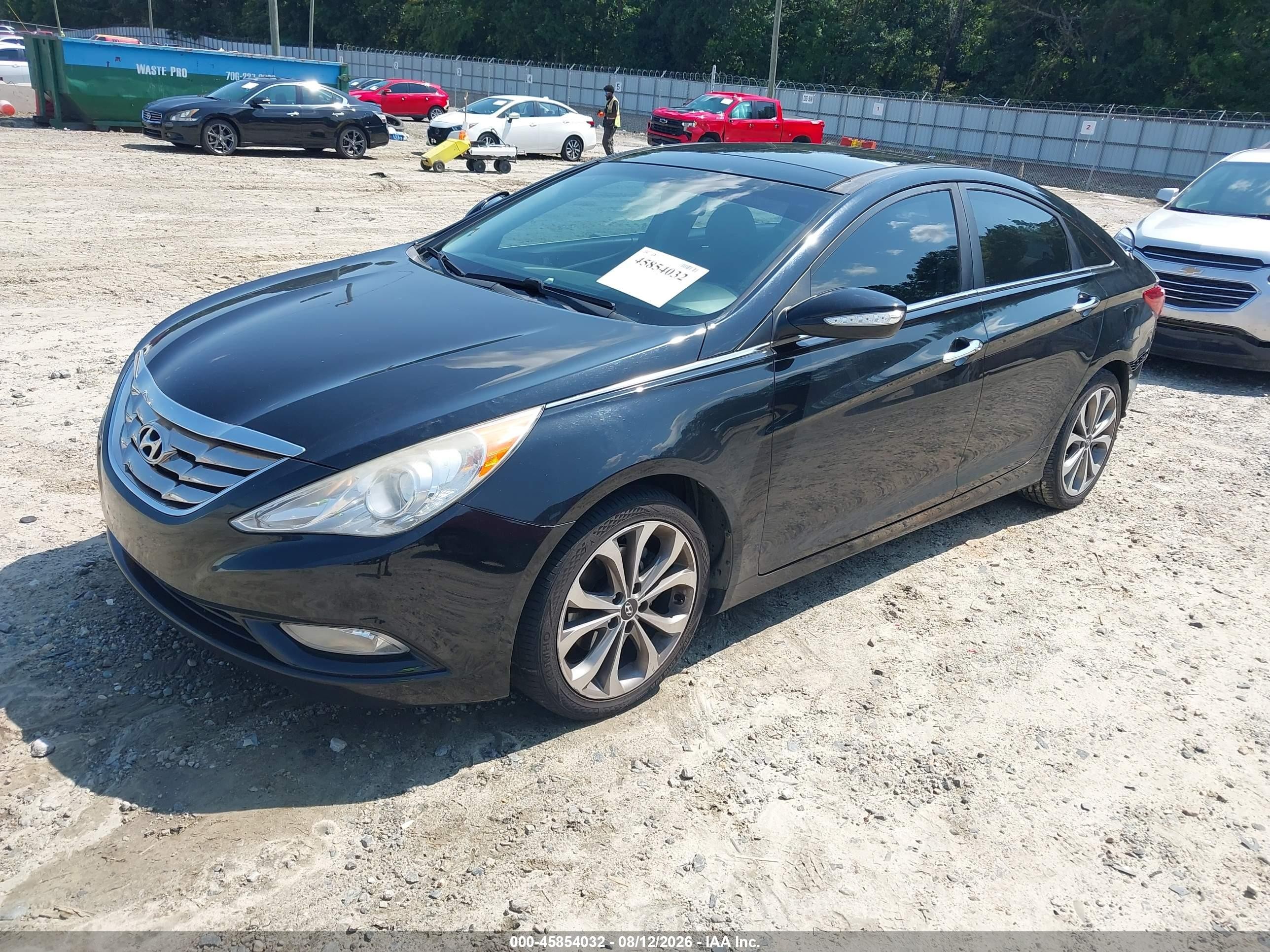 2013 Hyundai Sonata Limited 2.0t Черный vin: 5NPEC4AB1DH636598