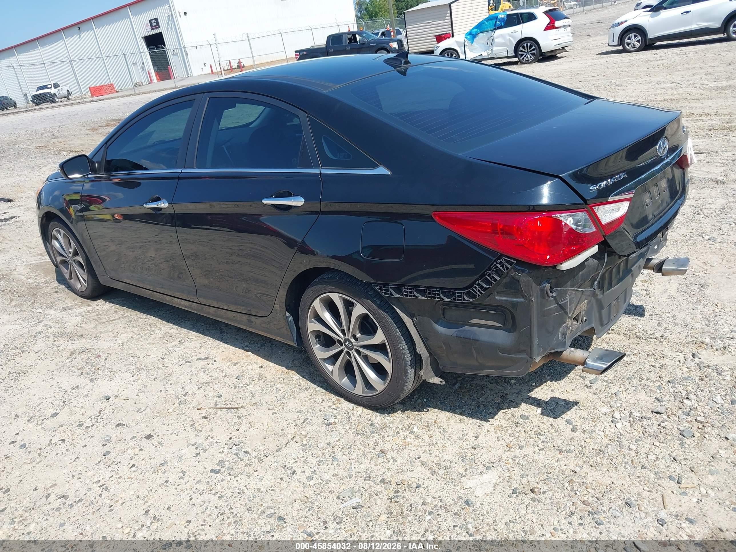 2013 Hyundai Sonata Limited 2.0t Черный vin: 5NPEC4AB1DH636598