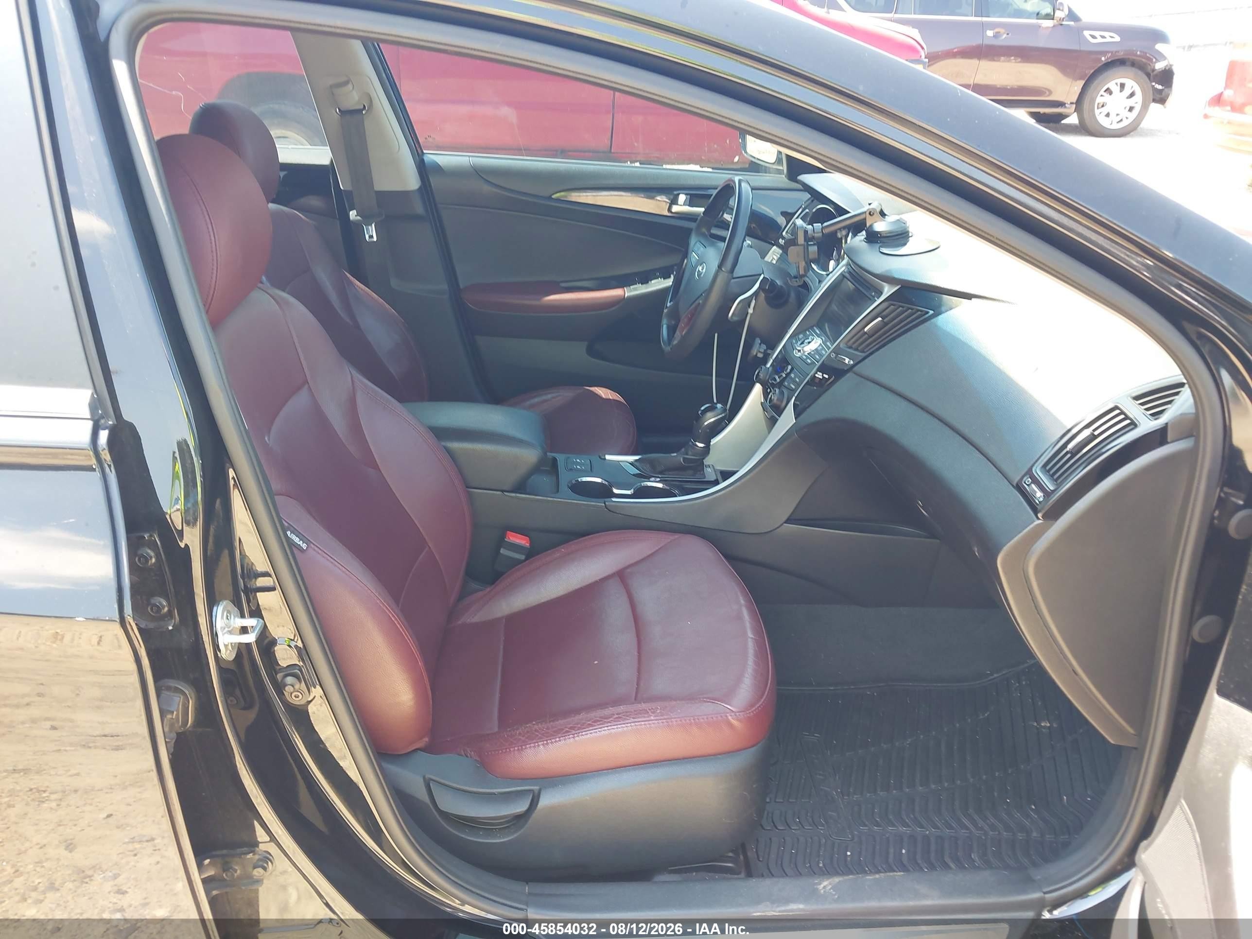 2013 Hyundai Sonata Limited 2.0t Черный vin: 5NPEC4AB1DH636598