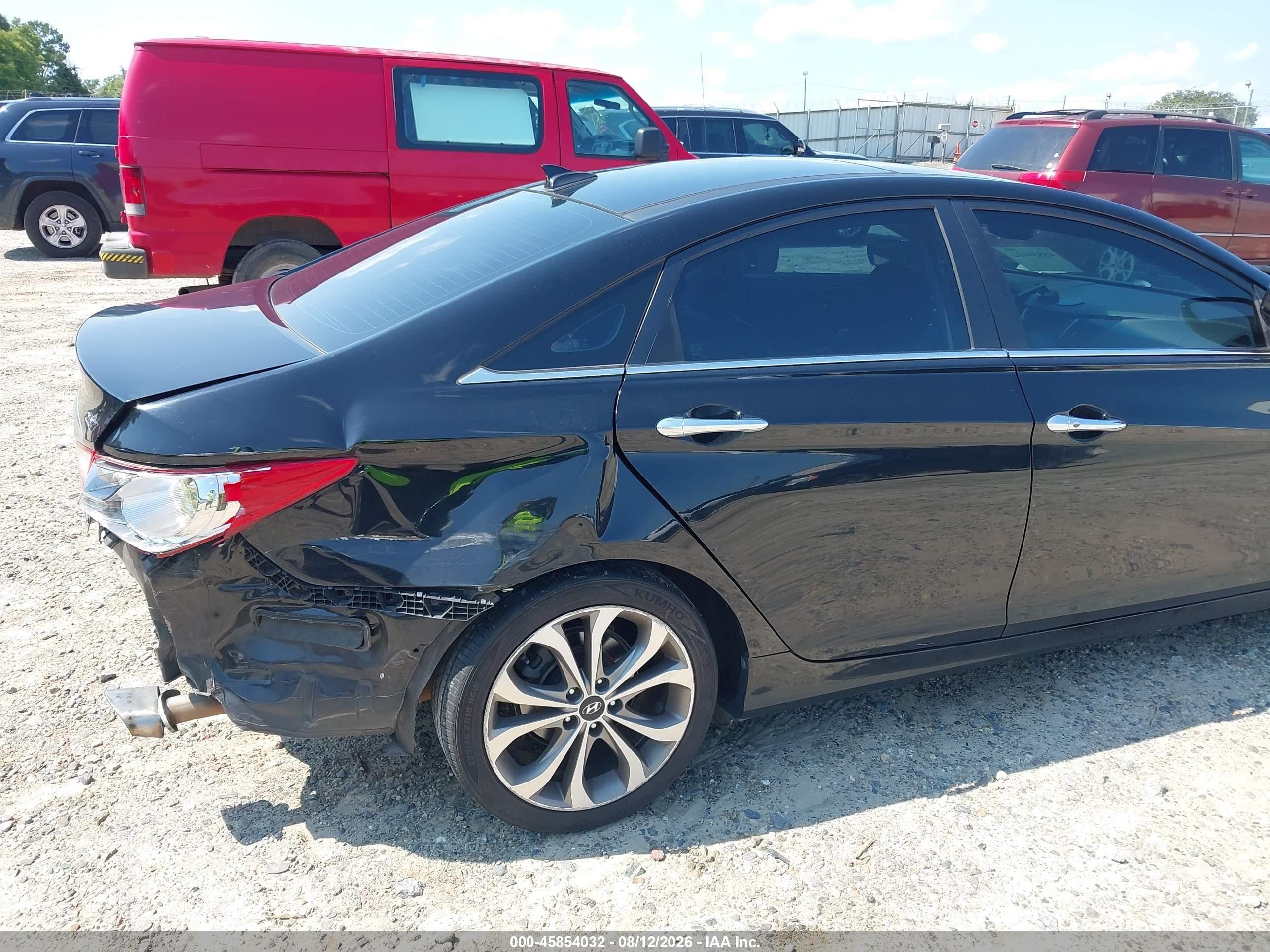 2013 Hyundai Sonata Limited 2.0t Черный vin: 5NPEC4AB1DH636598