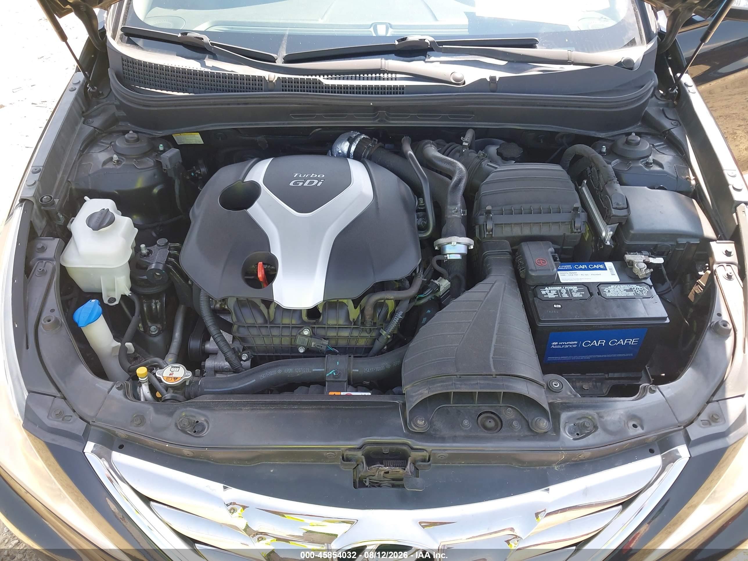 2013 Hyundai Sonata Limited 2.0t Черный vin: 5NPEC4AB1DH636598