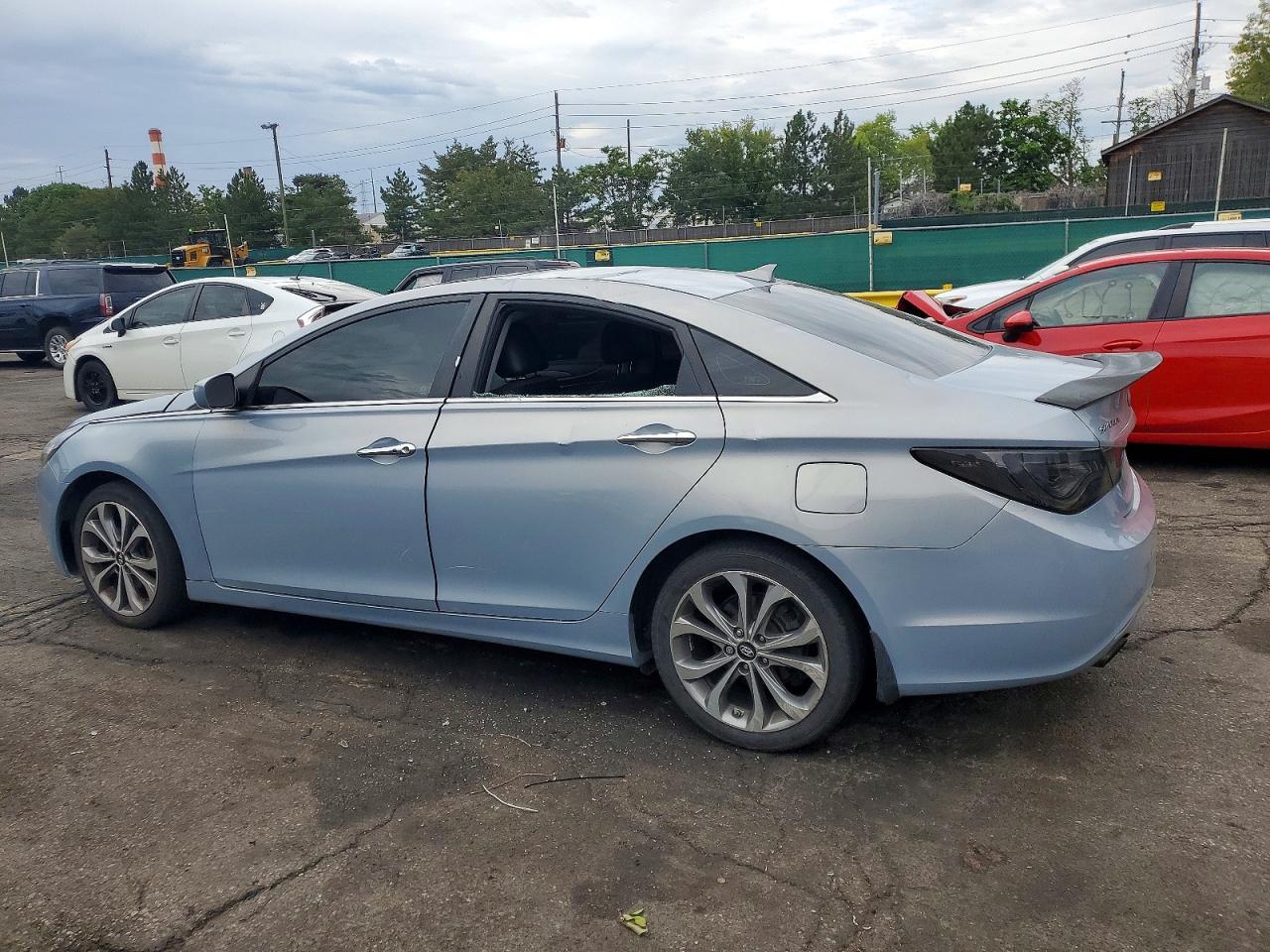 2013 Hyundai Sonata Se 2.0t Blue vin: 5NPEC4AB1DH640540