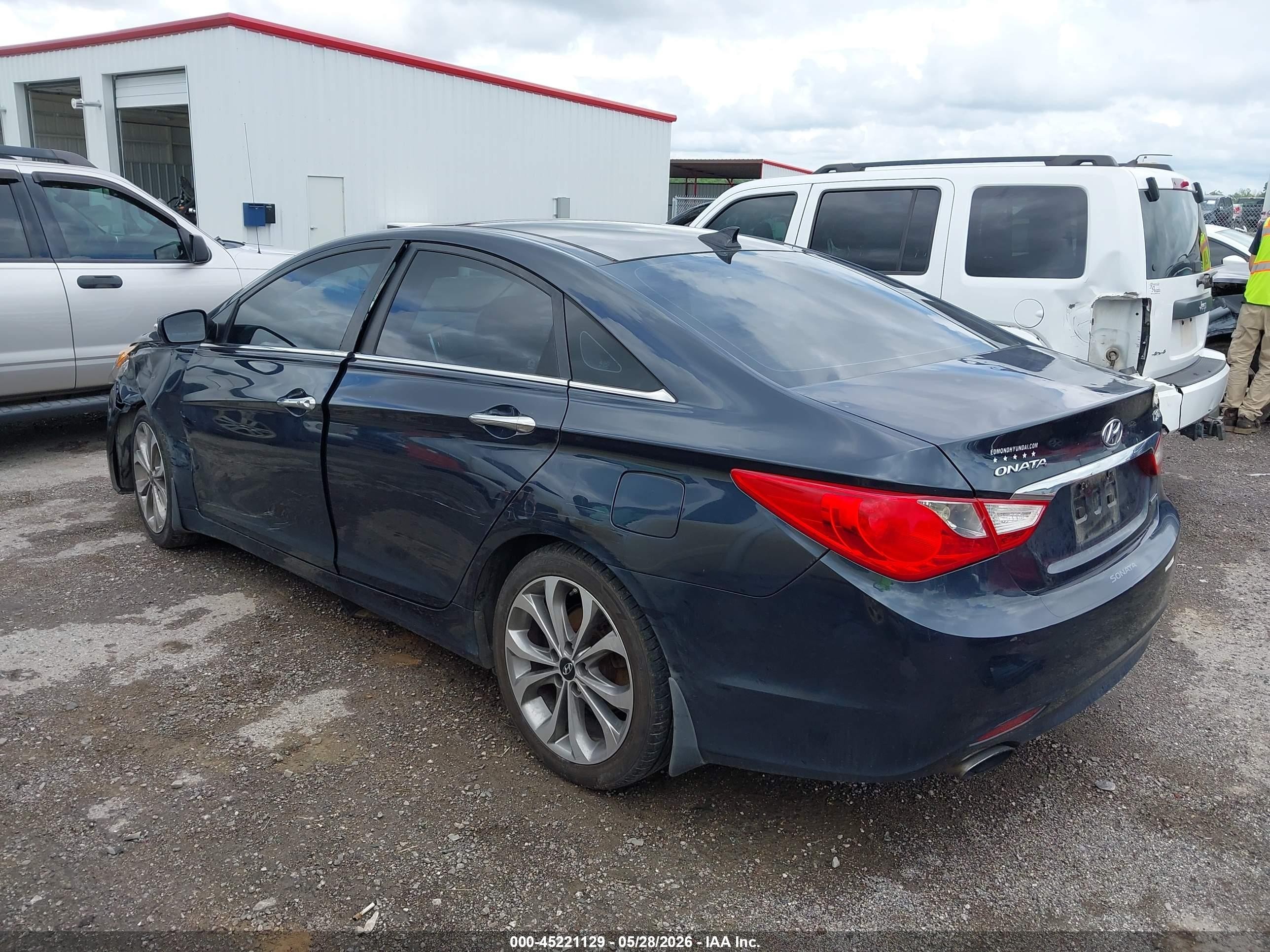 2013 Hyundai Sonata Limited 2.0t Черный vin: 5NPEC4AB1DH676194