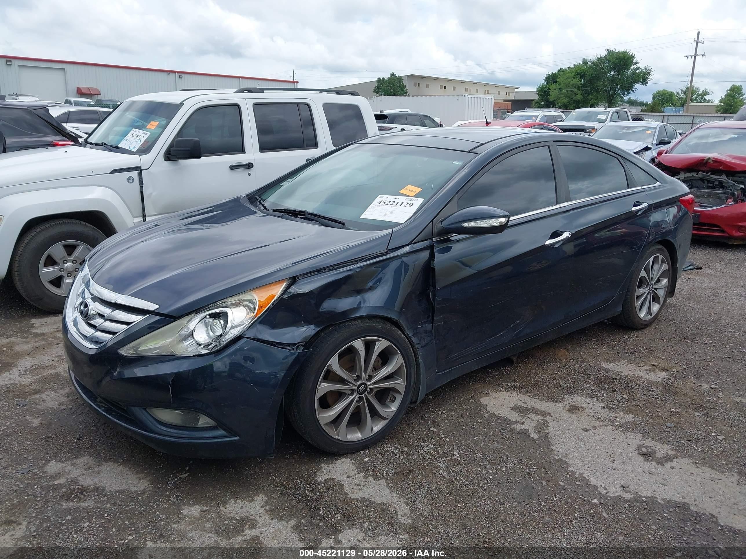2013 Hyundai Sonata Limited 2.0t Черный vin: 5NPEC4AB1DH676194