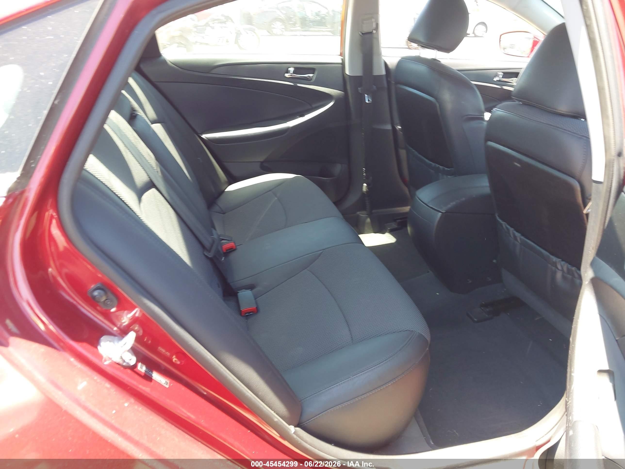 2013 Hyundai Sonata Se 2.0t Red vin: 5NPEC4AB1DH687700