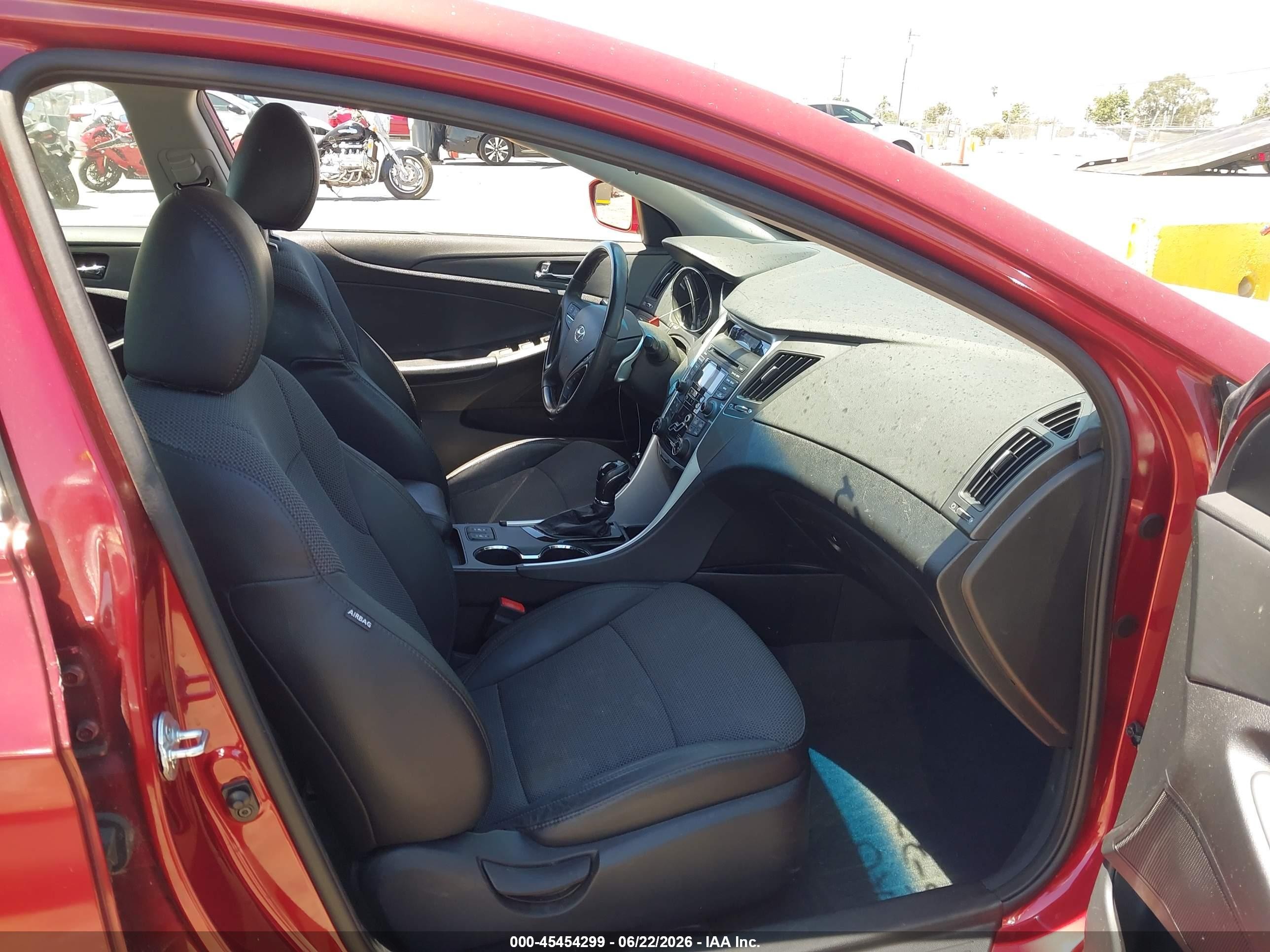 2013 Hyundai Sonata Se 2.0t Red vin: 5NPEC4AB1DH687700