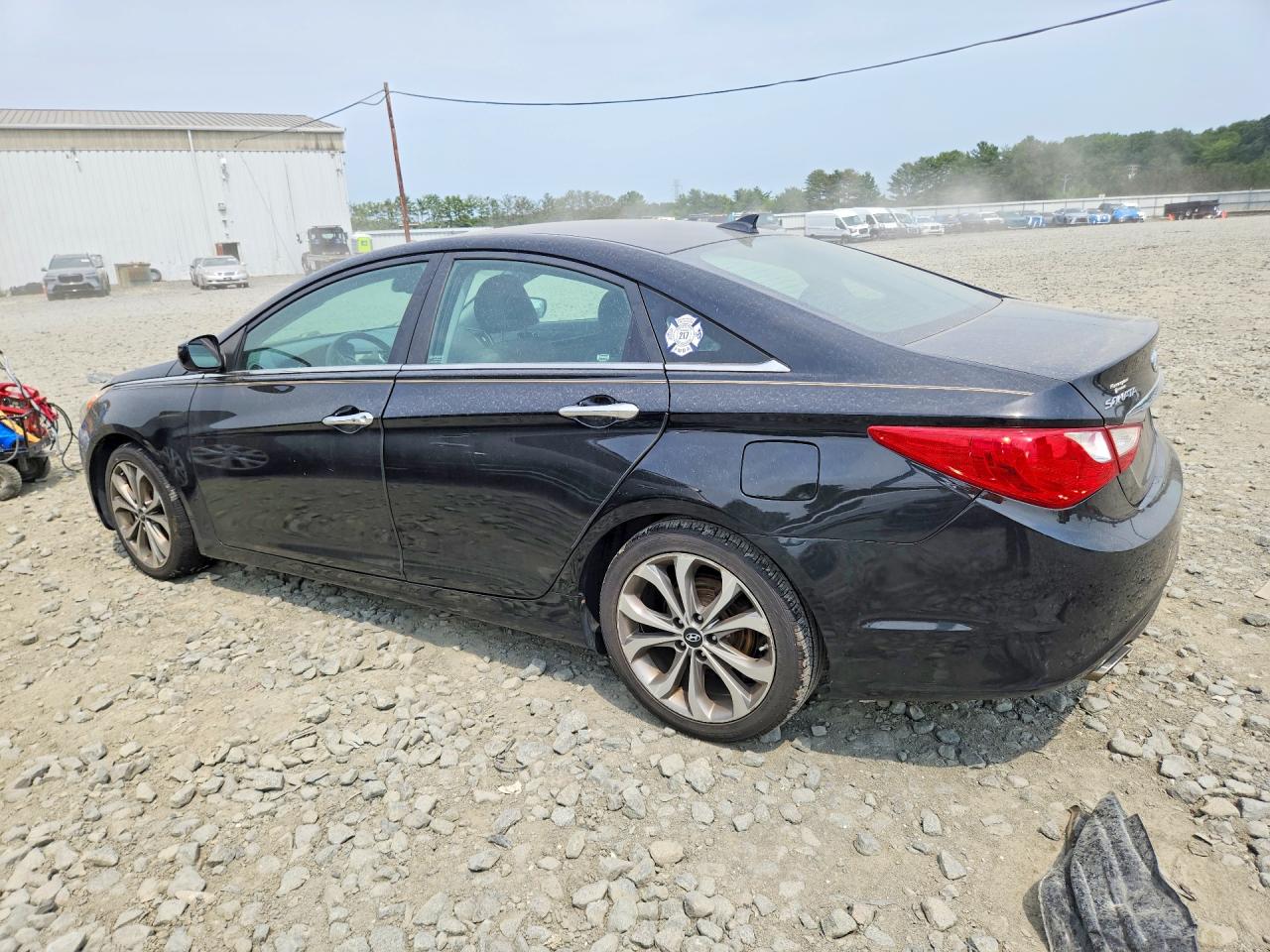 2013 Hyundai Sonata Se 2.0t Черный vin: 5NPEC4AB1DH700610