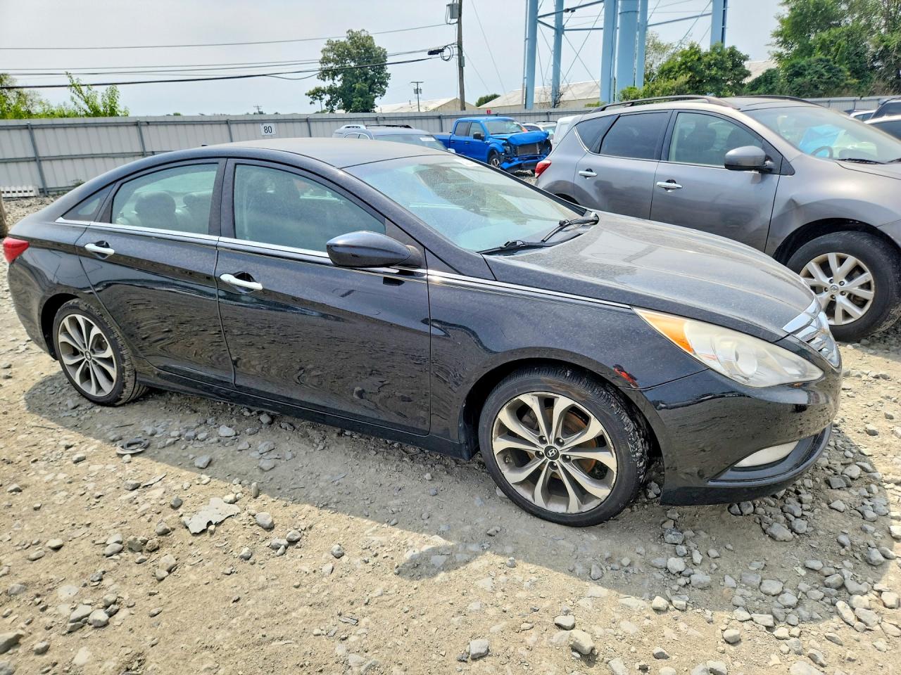 2013 Hyundai Sonata Se 2.0t Черный vin: 5NPEC4AB1DH700610