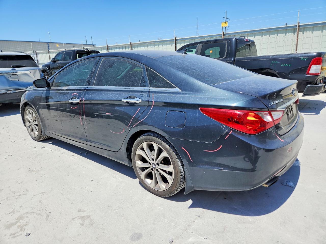 2013 Hyundai Sonata Se 2.0t Синий vin: 5NPEC4AB1DH745059