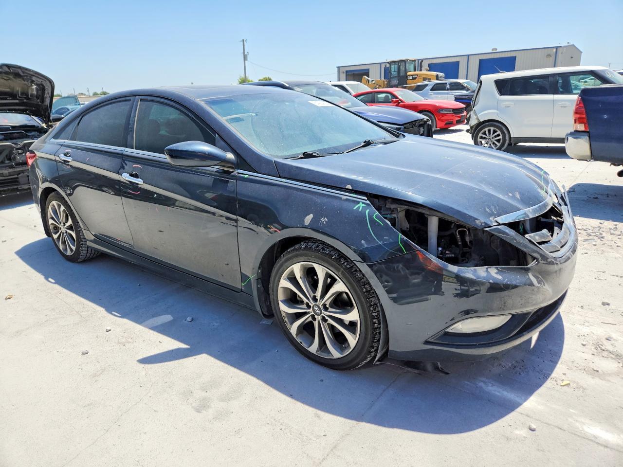 2013 Hyundai Sonata Se 2.0t Синий vin: 5NPEC4AB1DH745059