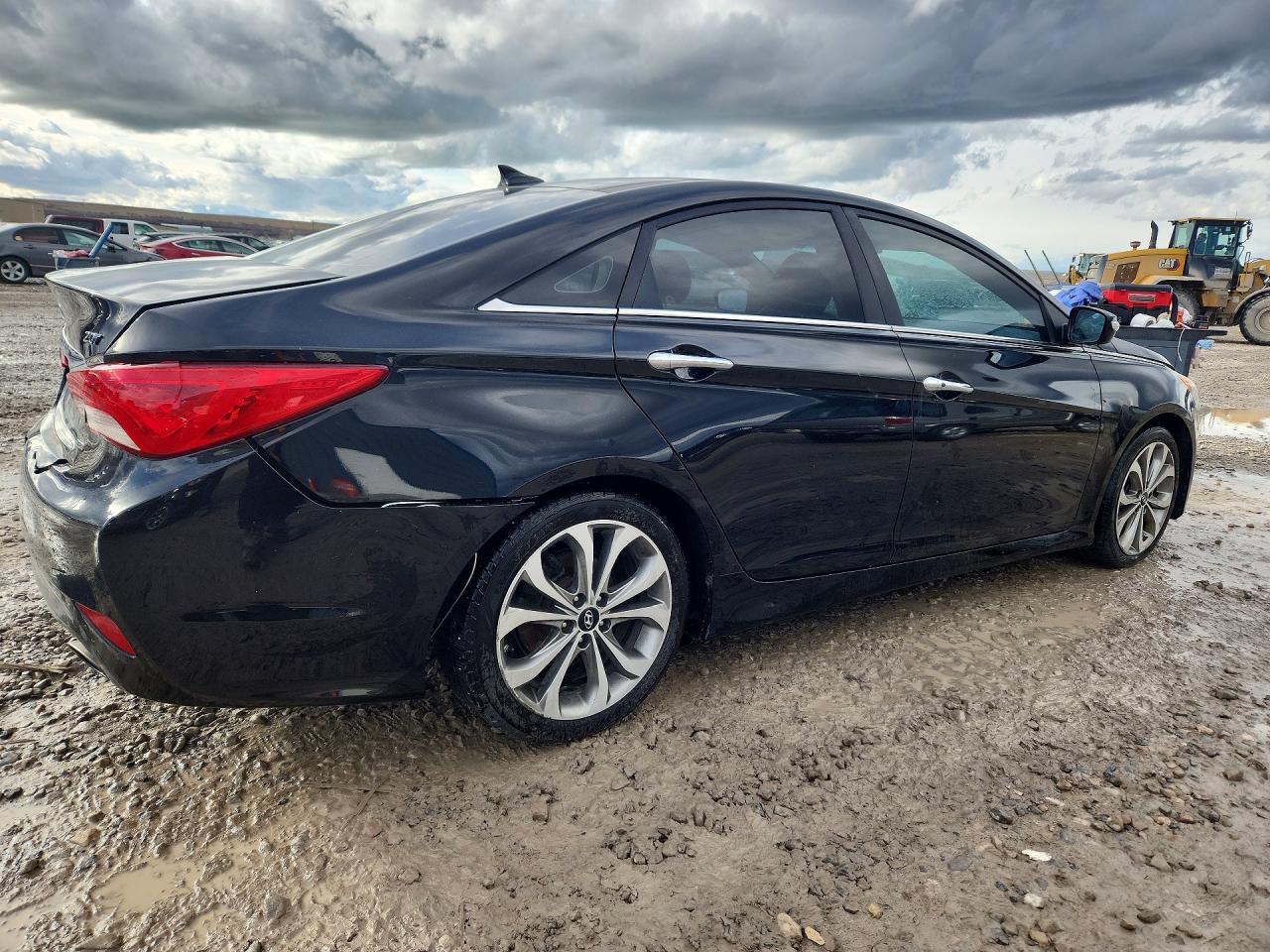 2014 Hyundai Sonata Limited 2.0t Black vin: 5NPEC4AB1EH815256