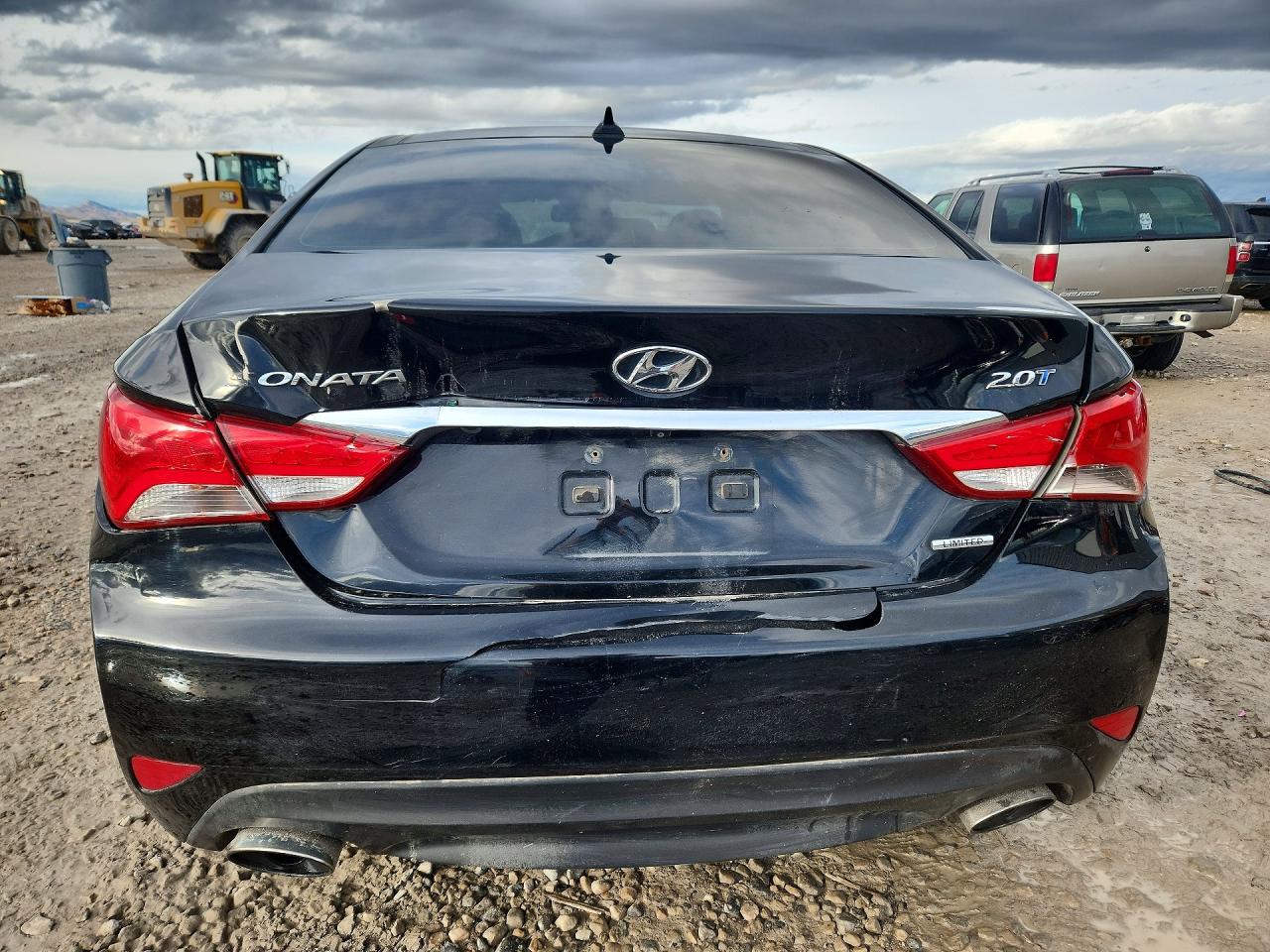 2014 Hyundai Sonata Limited 2.0t Black vin: 5NPEC4AB1EH815256