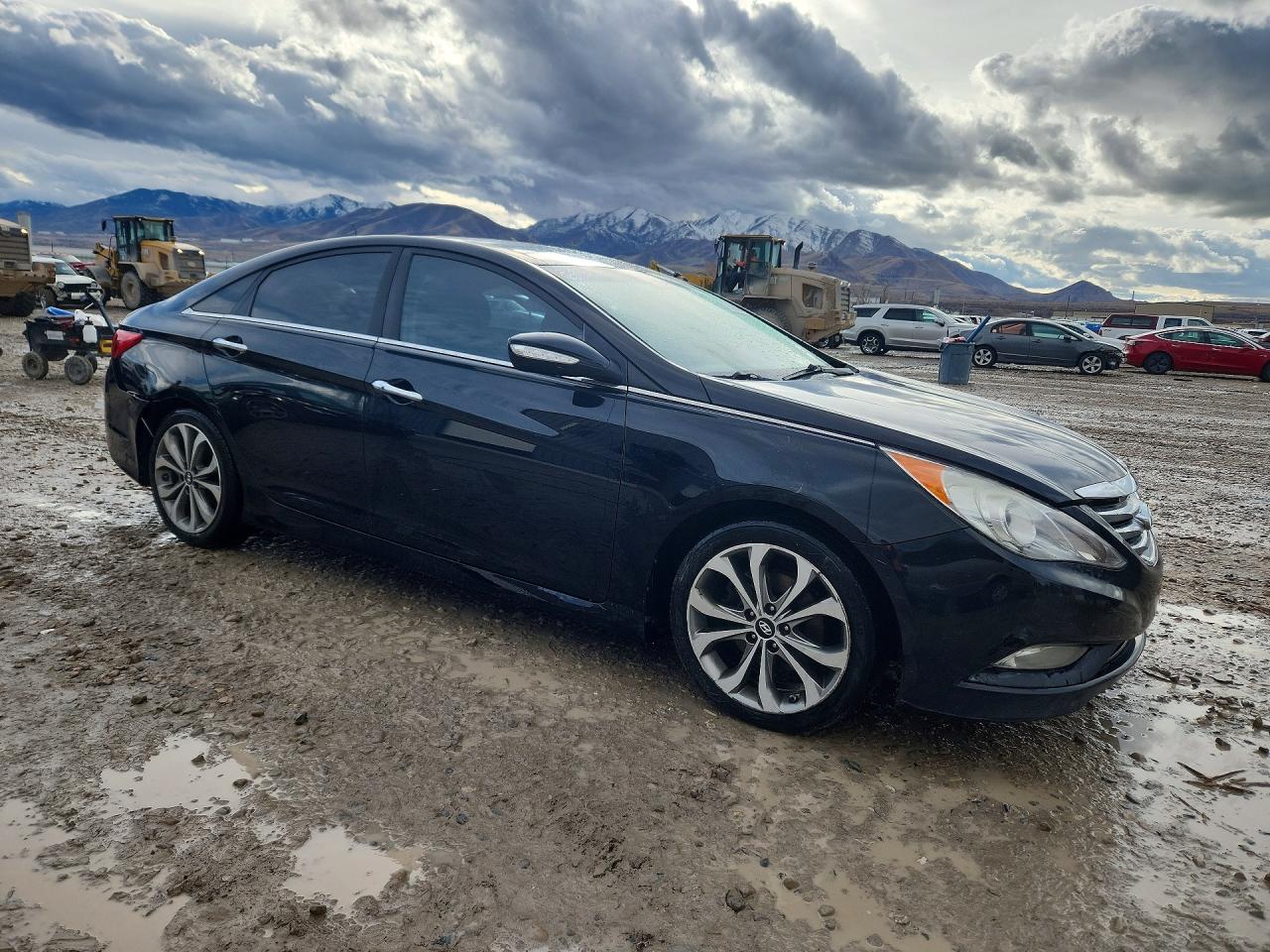 2014 Hyundai Sonata Limited 2.0t Black vin: 5NPEC4AB1EH815256