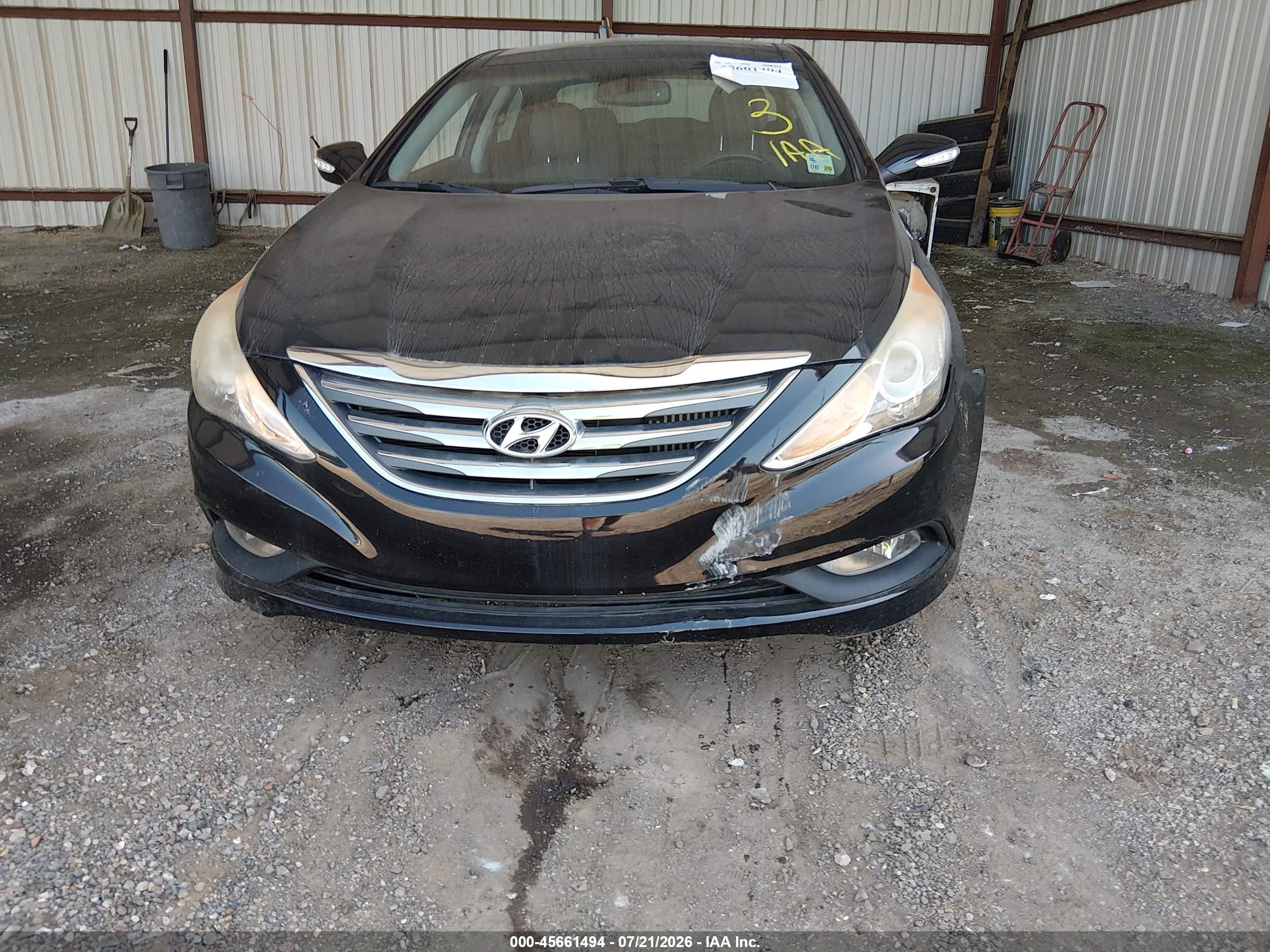 2014 Hyundai Sonata Limited 2.0t Black vin: 5NPEC4AB1EH837273