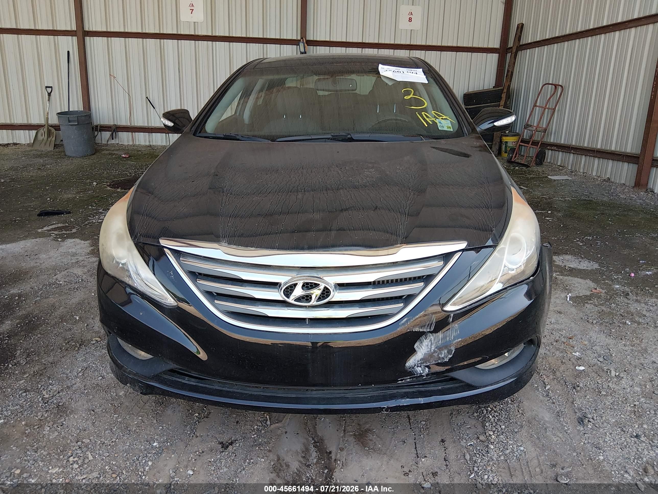 2014 Hyundai Sonata Limited 2.0t Black vin: 5NPEC4AB1EH837273