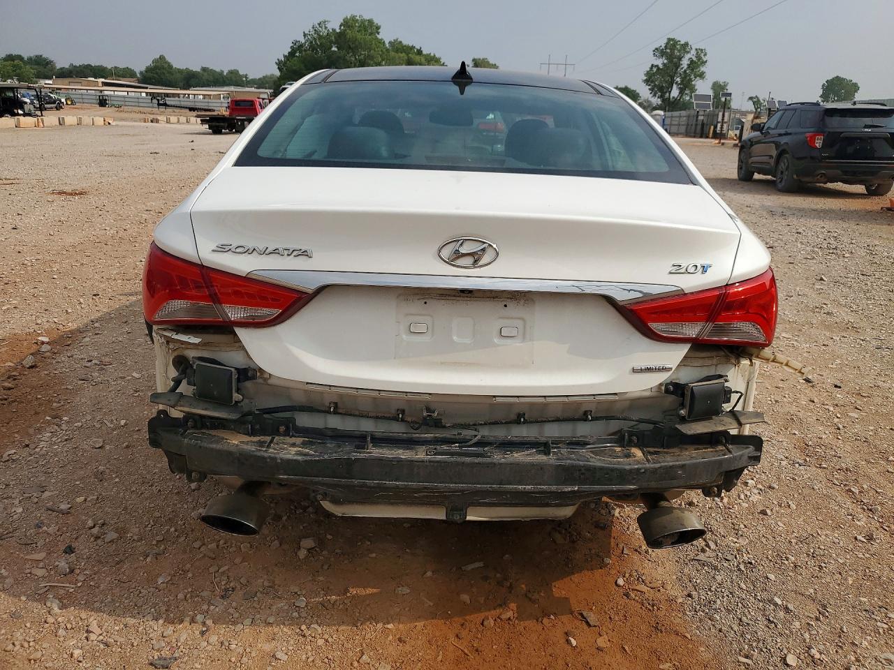2014 Hyundai Sonata Limited 2.0t Белый vin: 5NPEC4AB1EH839766