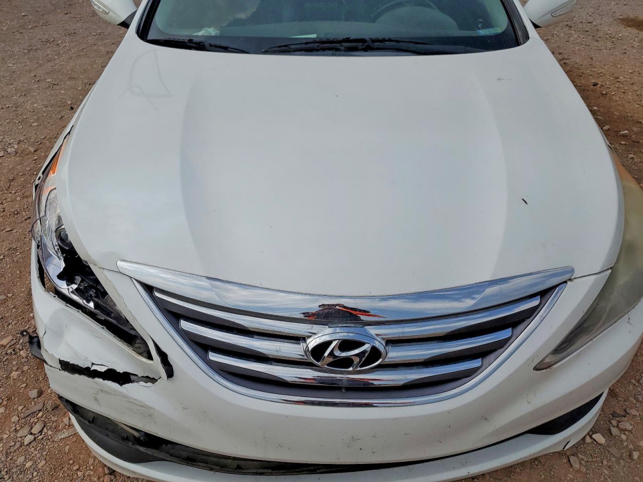 2014 Hyundai Sonata Limited 2.0t Белый vin: 5NPEC4AB1EH839766