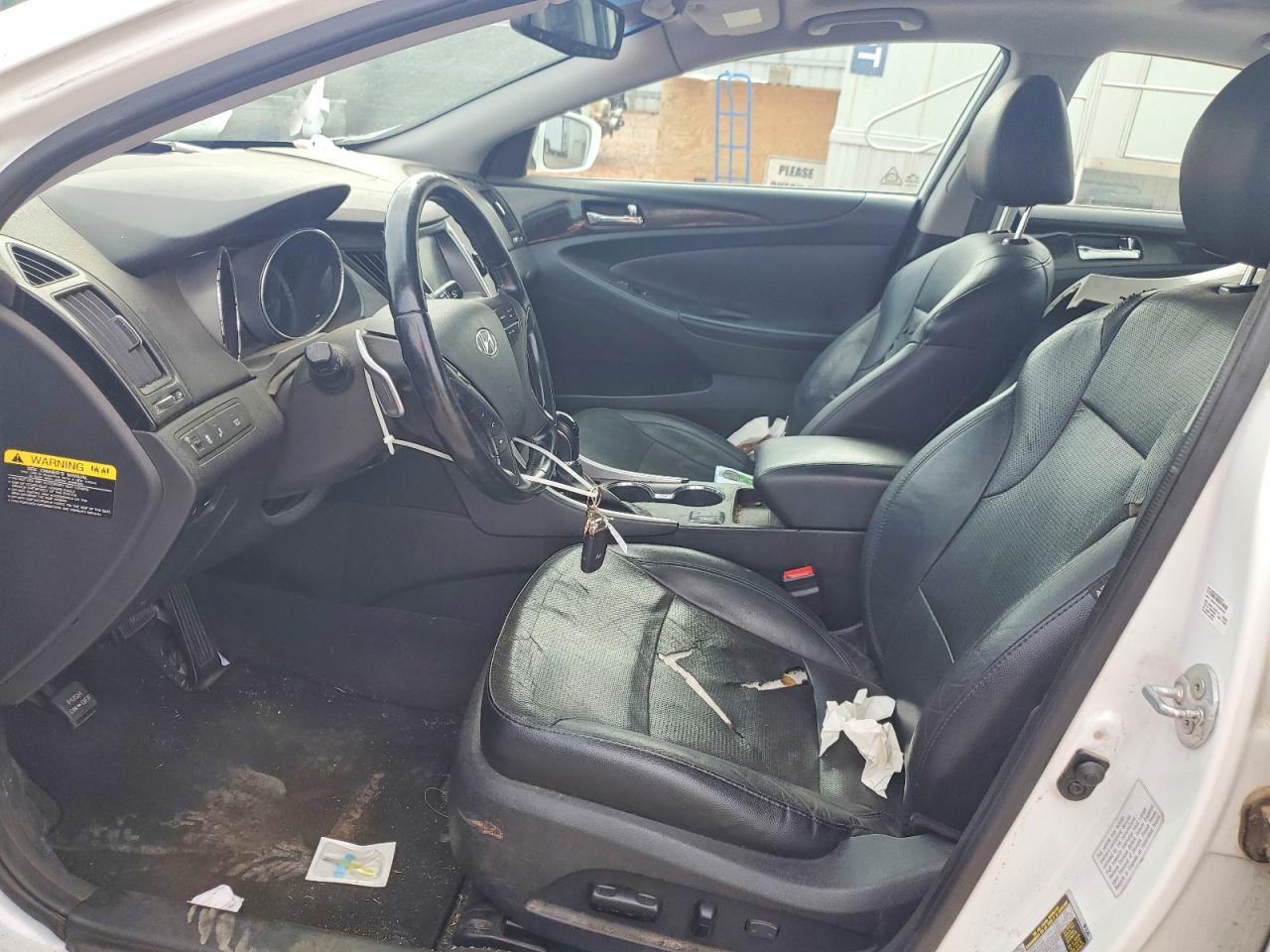 2014 Hyundai Sonata Limited 2.0t Белый vin: 5NPEC4AB1EH839766