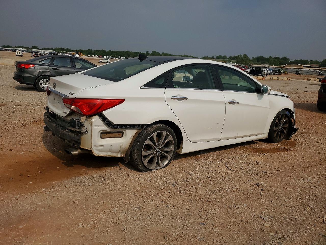2014 Hyundai Sonata Limited 2.0t Белый vin: 5NPEC4AB1EH839766