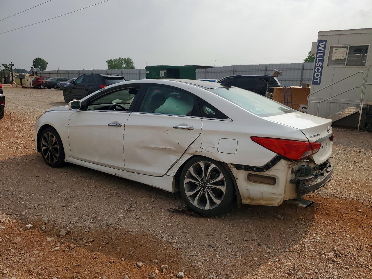 2014 Hyundai Sonata Limited 2.0t Белый vin: 5NPEC4AB1EH839766