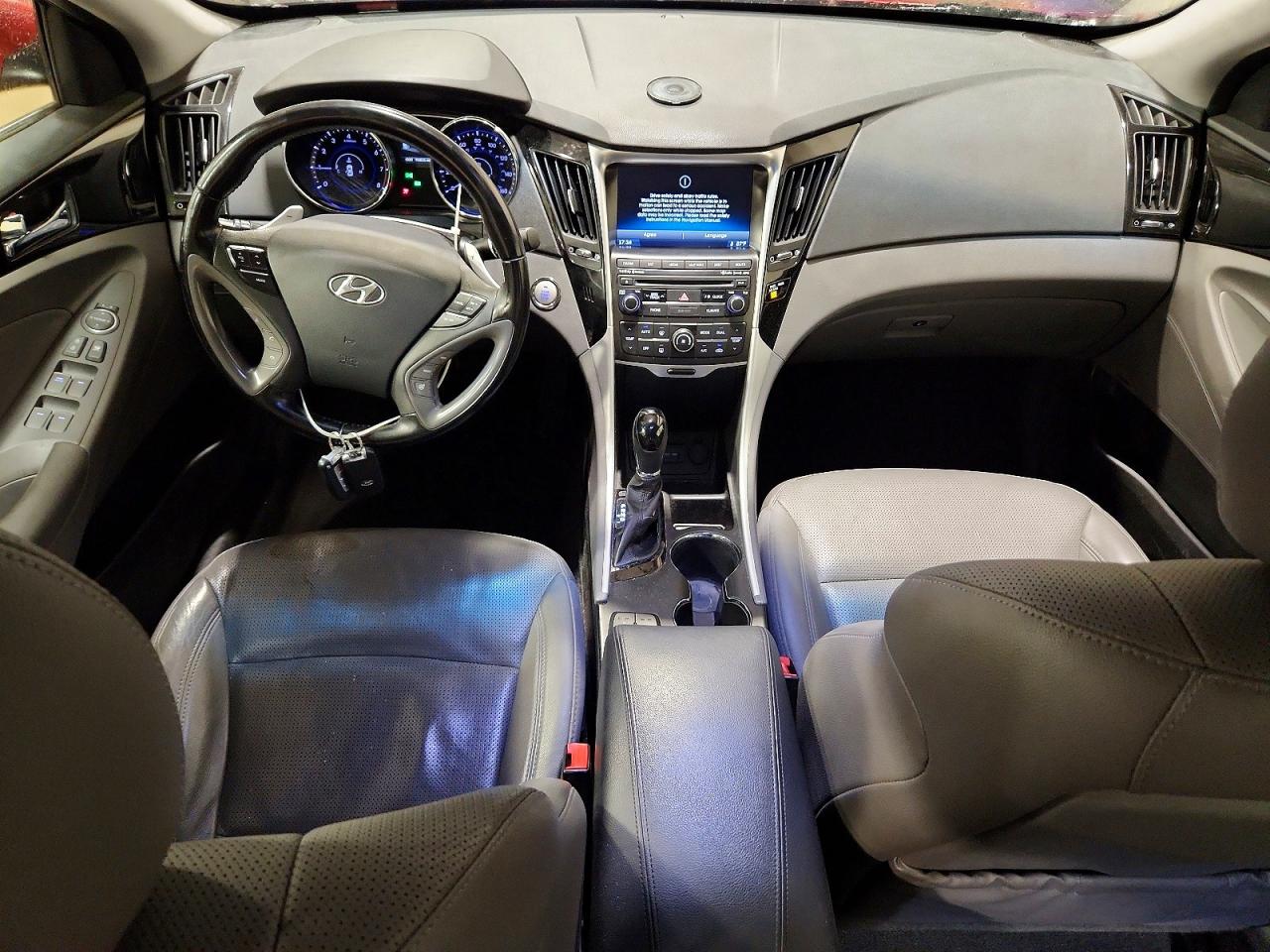 2014 Hyundai Sonata Limited 2.0t Red vin: 5NPEC4AB1EH863971
