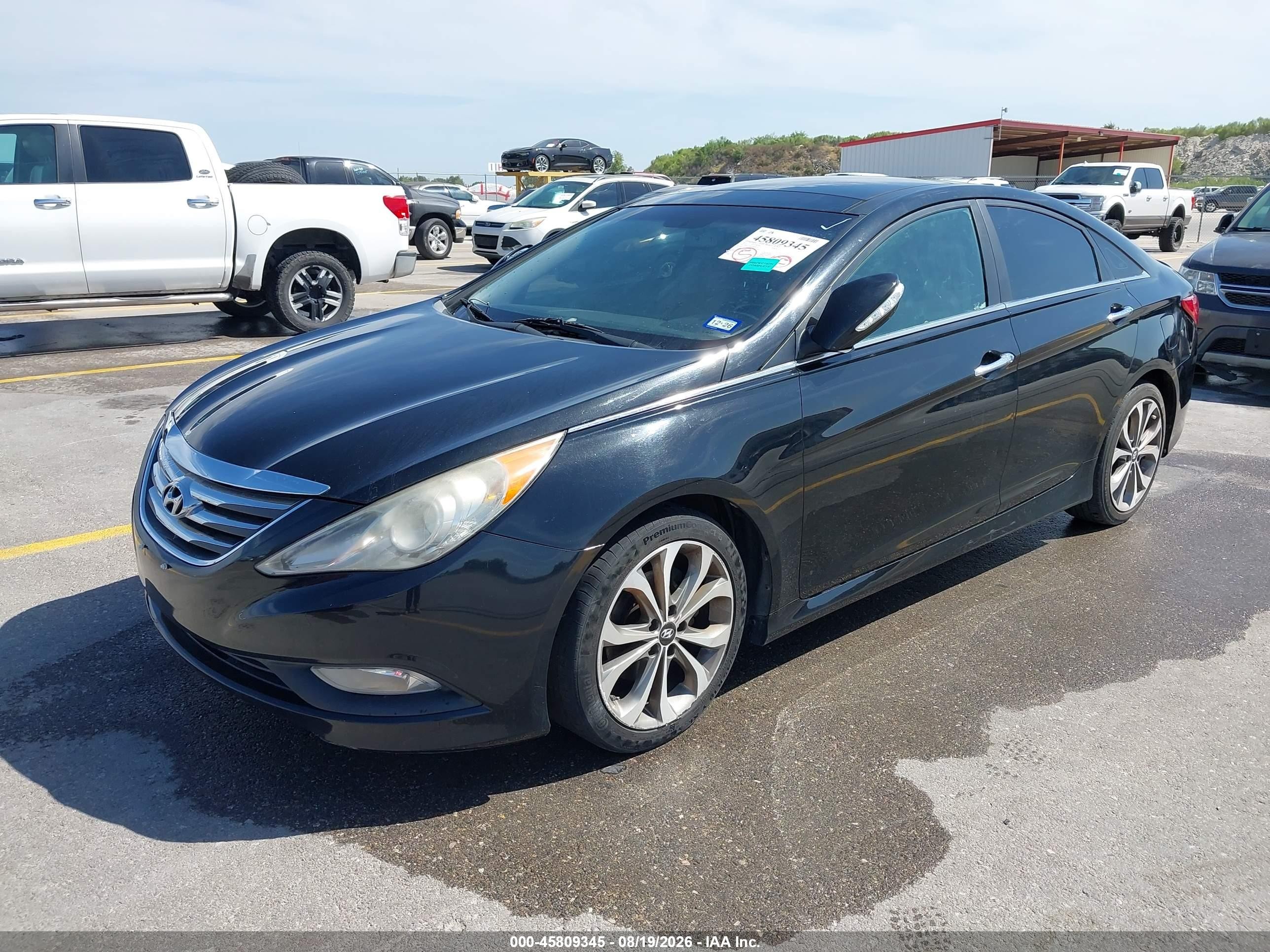 2014 Hyundai Sonata Limited 2.0t Gray vin: 5NPEC4AB1EH865929