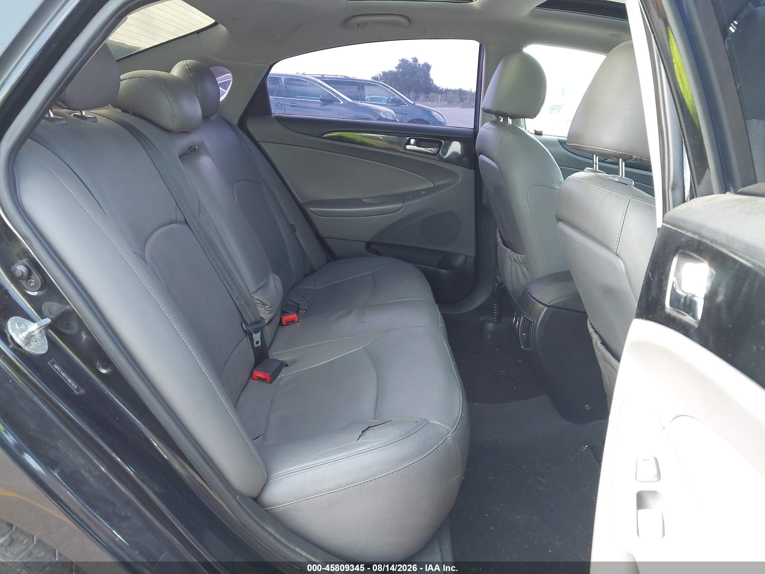 2014 Hyundai Sonata Limited 2.0t Gray vin: 5NPEC4AB1EH865929