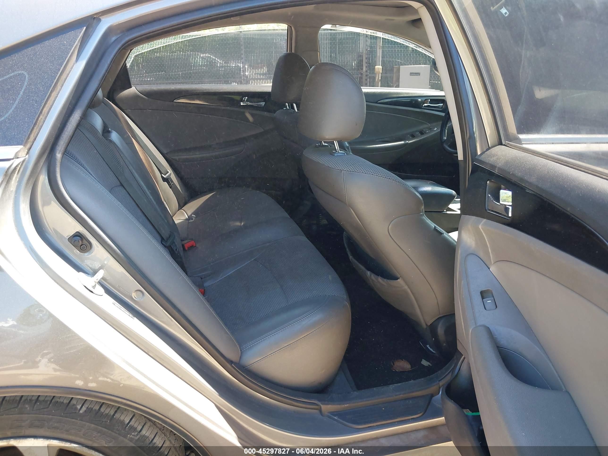 2014 Hyundai Sonata Se 2.0t Gray vin: 5NPEC4AB1EH900176