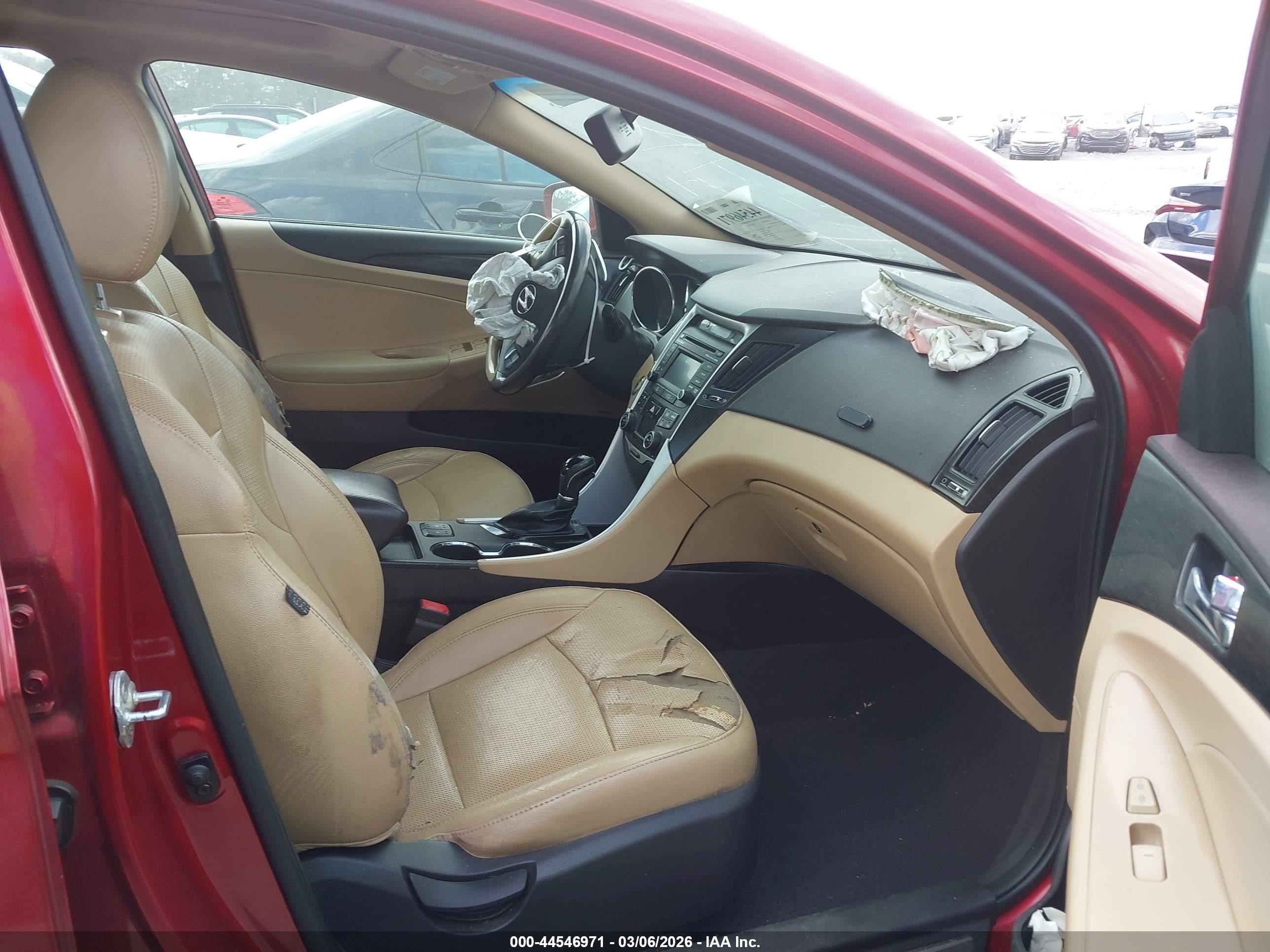 2014 Hyundai Sonata Limited 2.0t Red vin: 5NPEC4AB1EH943724