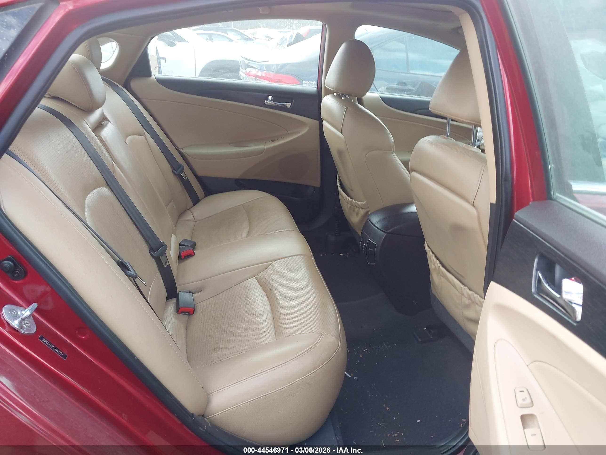 2014 Hyundai Sonata Limited 2.0t Red vin: 5NPEC4AB1EH943724