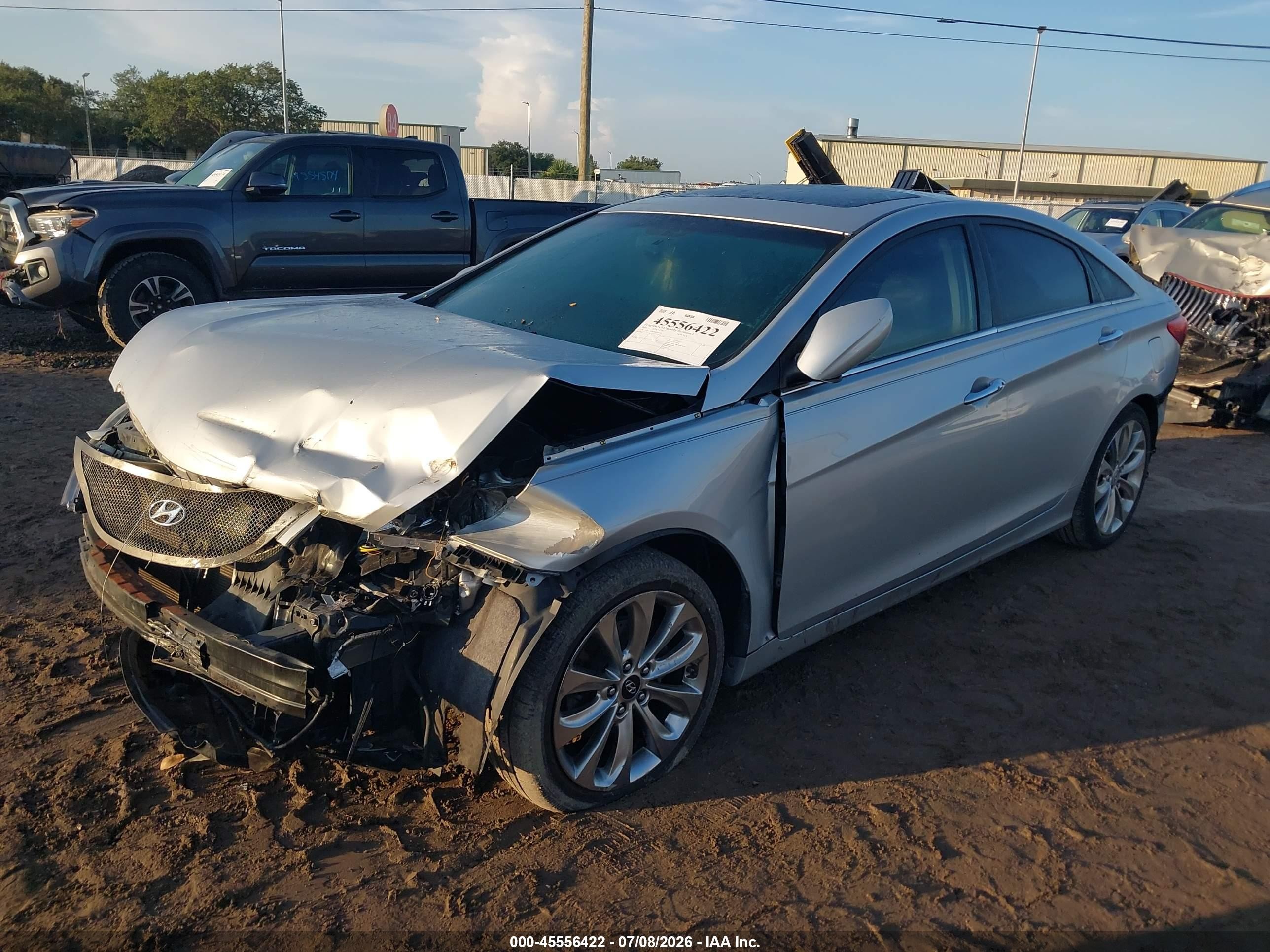 2011 Hyundai Sonata Se 2.0t Silver vin: 5NPEC4AB2BH202218