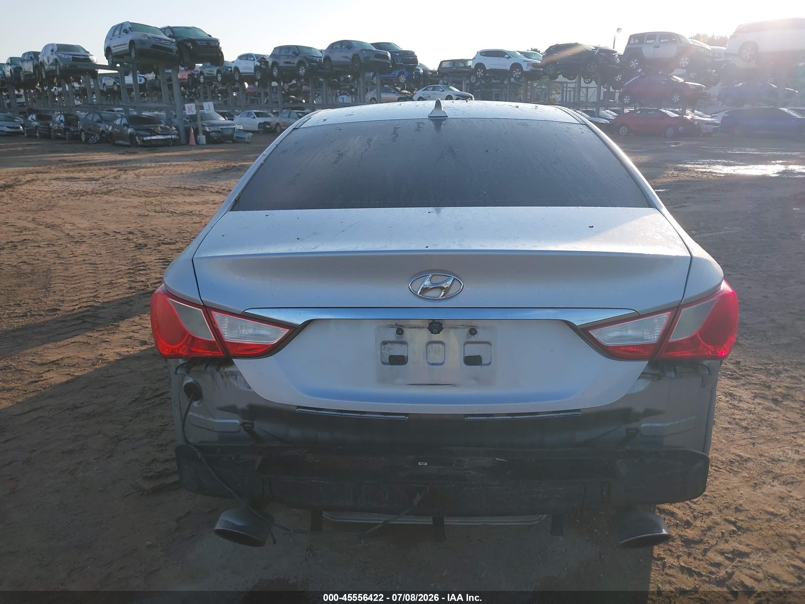 2011 Hyundai Sonata Se 2.0t Silver vin: 5NPEC4AB2BH202218