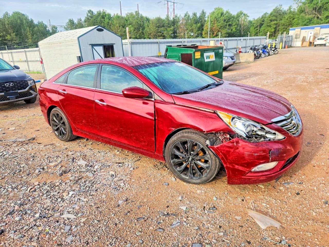 2011 Hyundai Sonata Se 2.0t Красный vin: 5NPEC4AB2BH224879