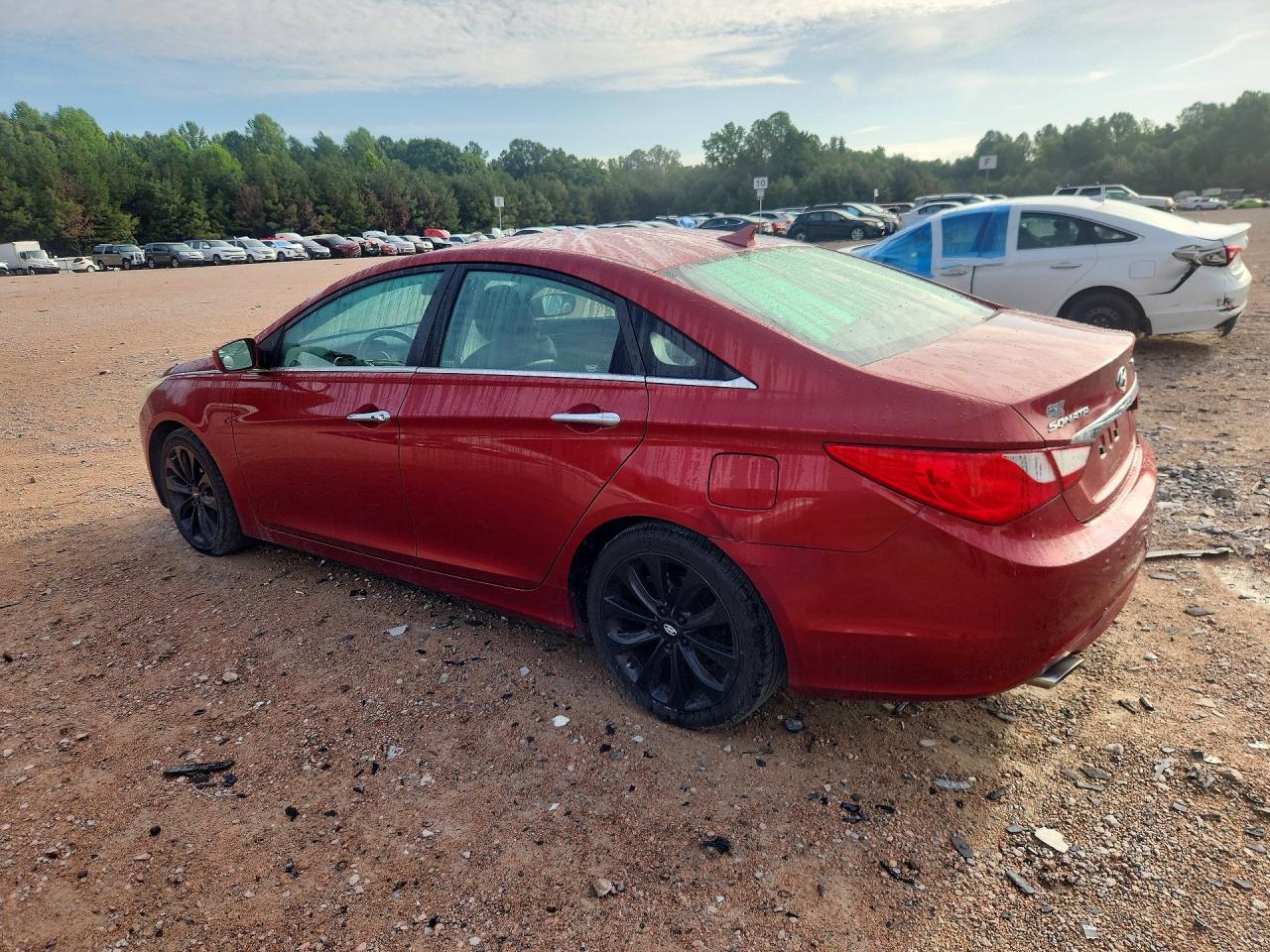 2011 Hyundai Sonata Se 2.0t Красный vin: 5NPEC4AB2BH224879