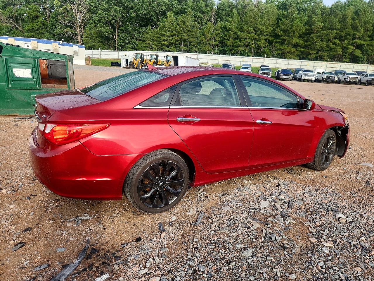 2011 Hyundai Sonata Se 2.0t Красный vin: 5NPEC4AB2BH224879