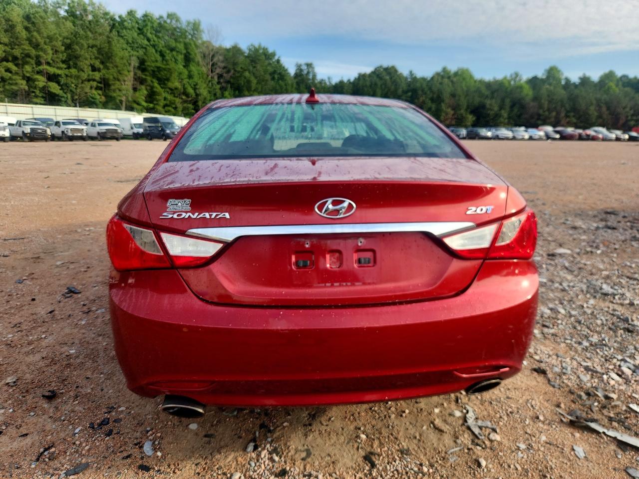 2011 Hyundai Sonata Se 2.0t Красный vin: 5NPEC4AB2BH224879