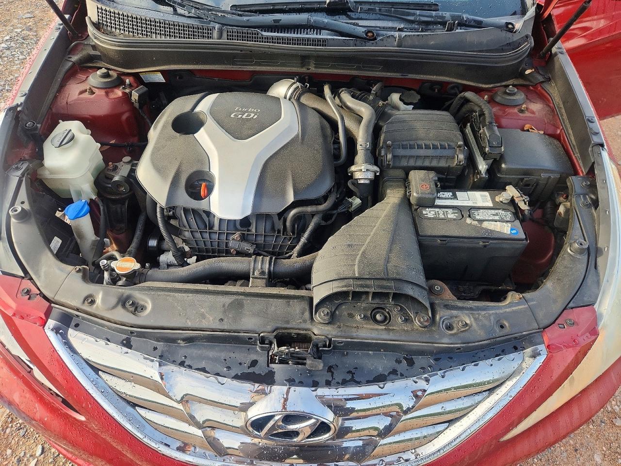 2011 Hyundai Sonata Se 2.0t Красный vin: 5NPEC4AB2BH224879