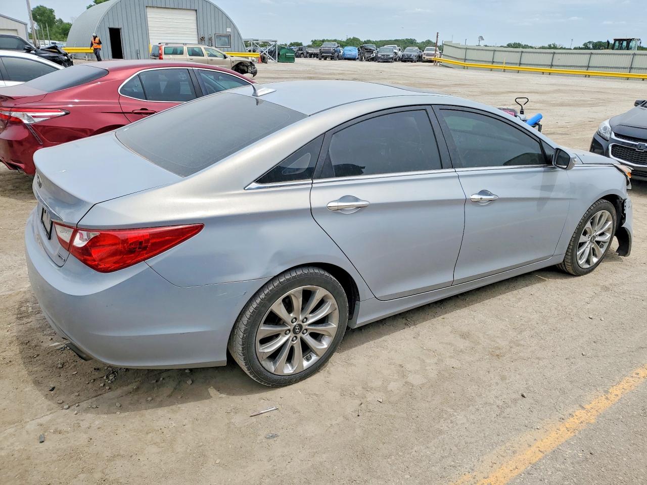 2011 Hyundai Sonata Limited 2.0t Silver vin: 5NPEC4AB2BH227703